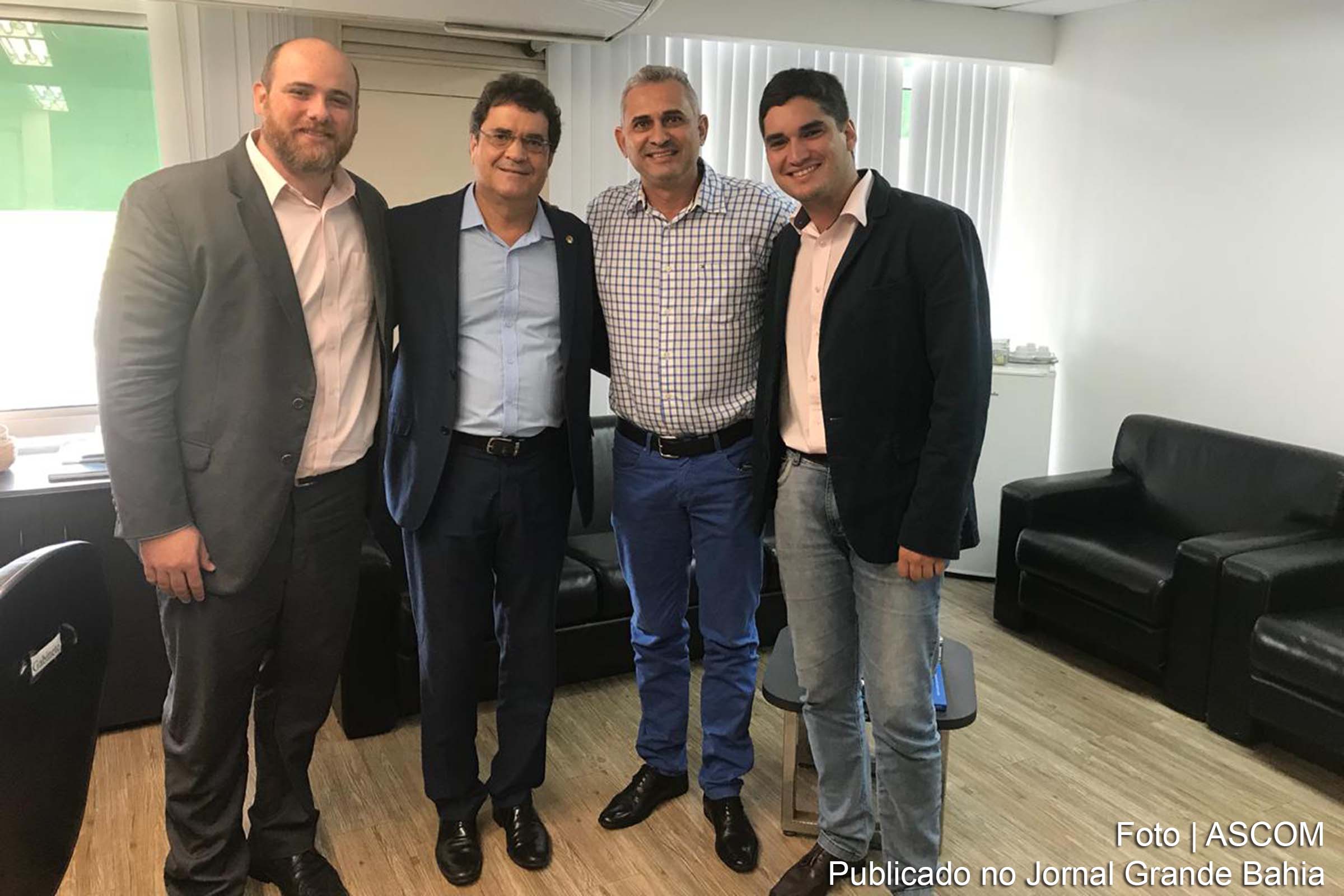 Rodrigo Hita, Angelo Almeida, João Hipolito e Wilson Cardoso Filho.
