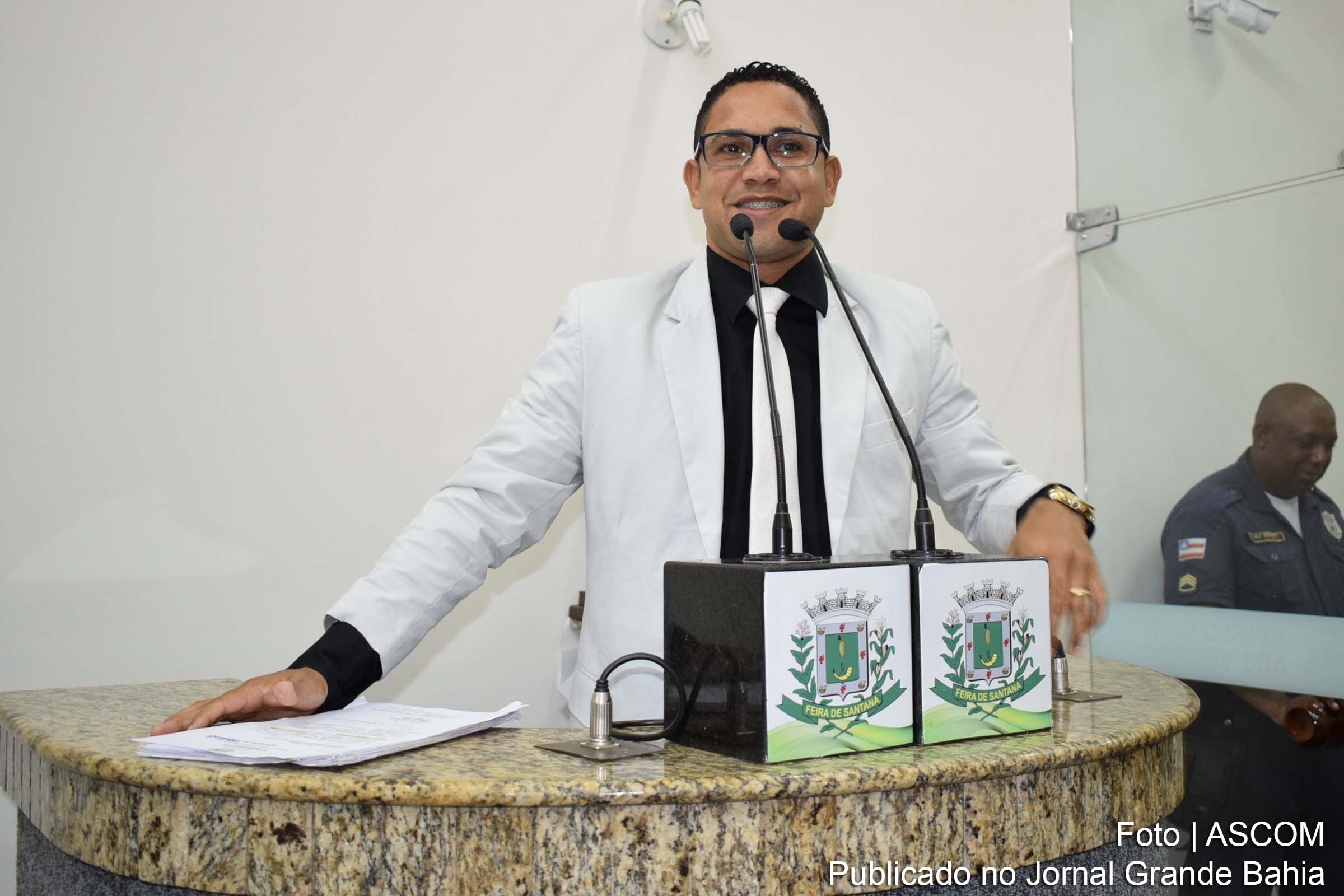 Vereador Ronaldo Almeida Caribé (Ron).