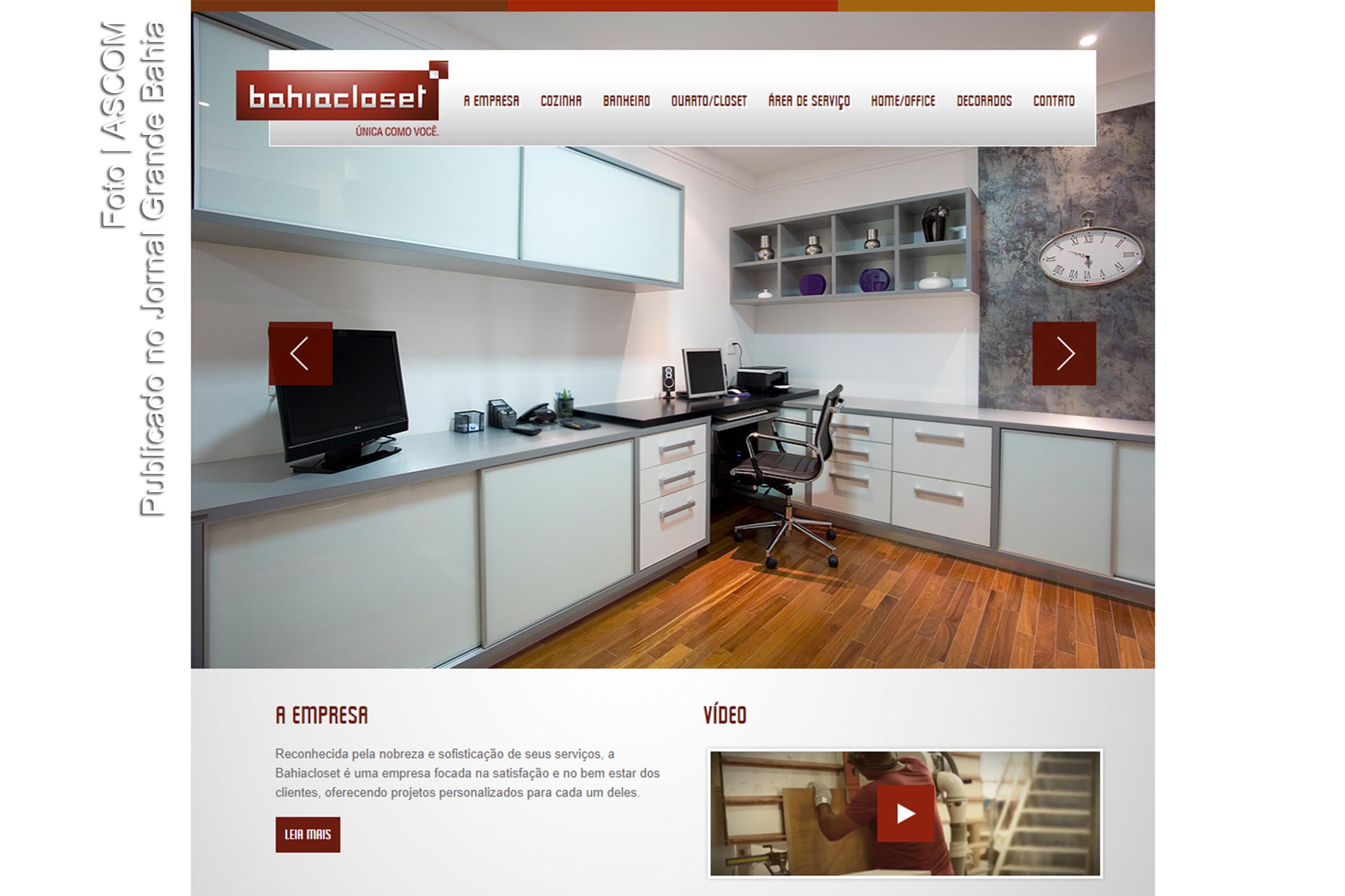 Bahia Closet fica com o prêmio de melhor empresa na Categoria Moveleiro.