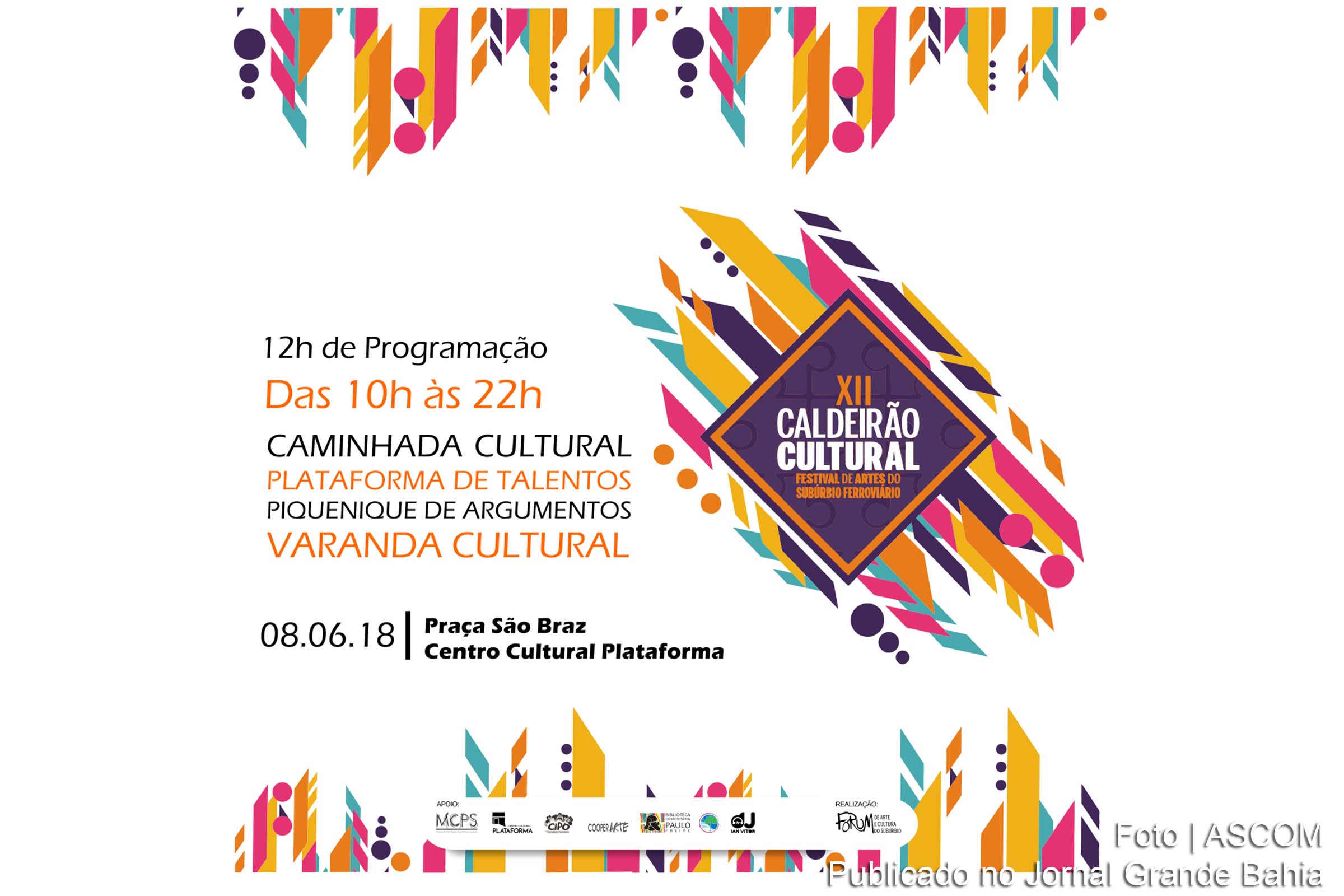 Fórum de Arte e Cultura do Subúrbio de Salvador realiza XII Caldeirão Cultural