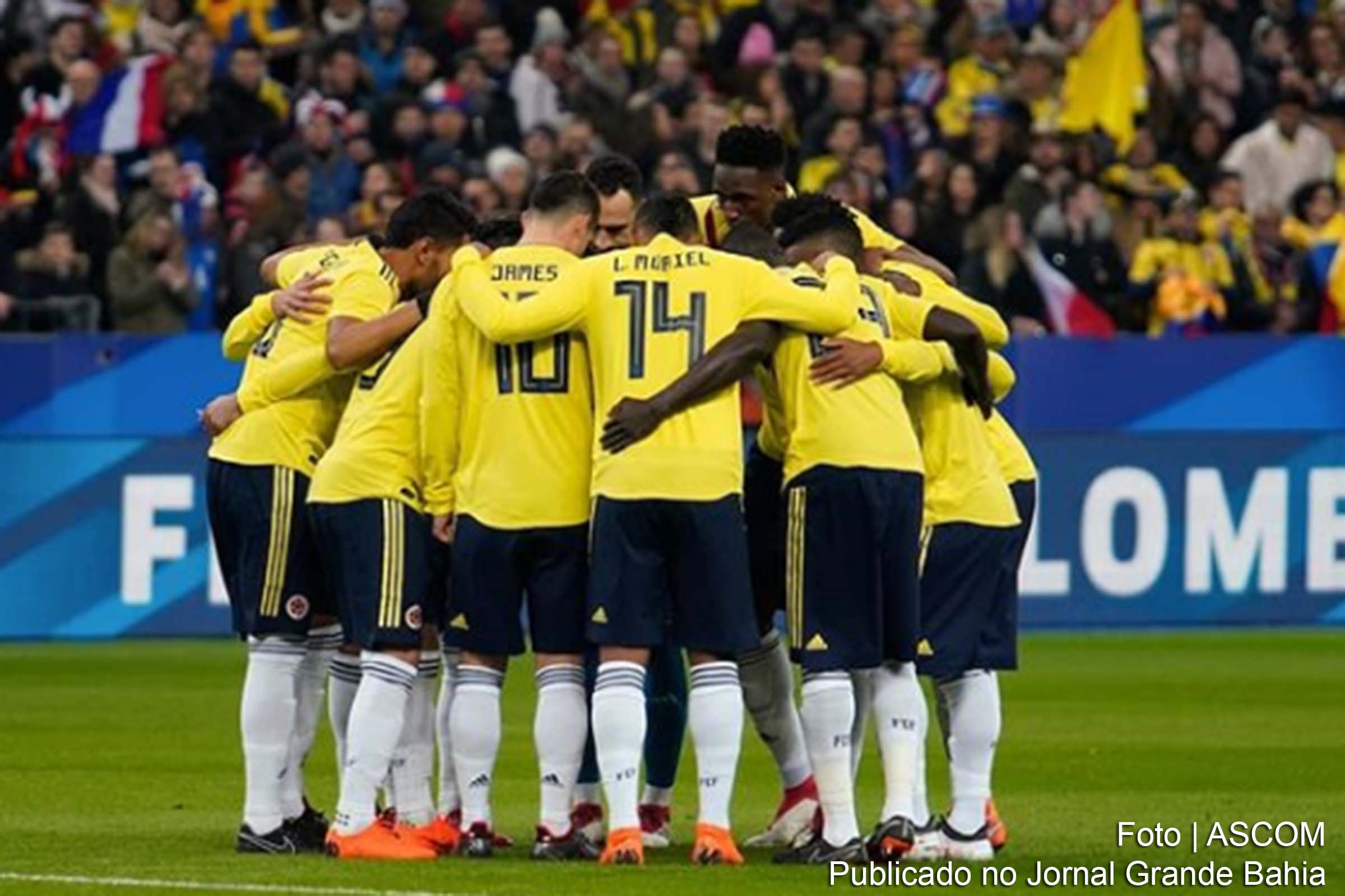 Seleção de Futebol da Colômbia quer repetir boa campanha de 2014.