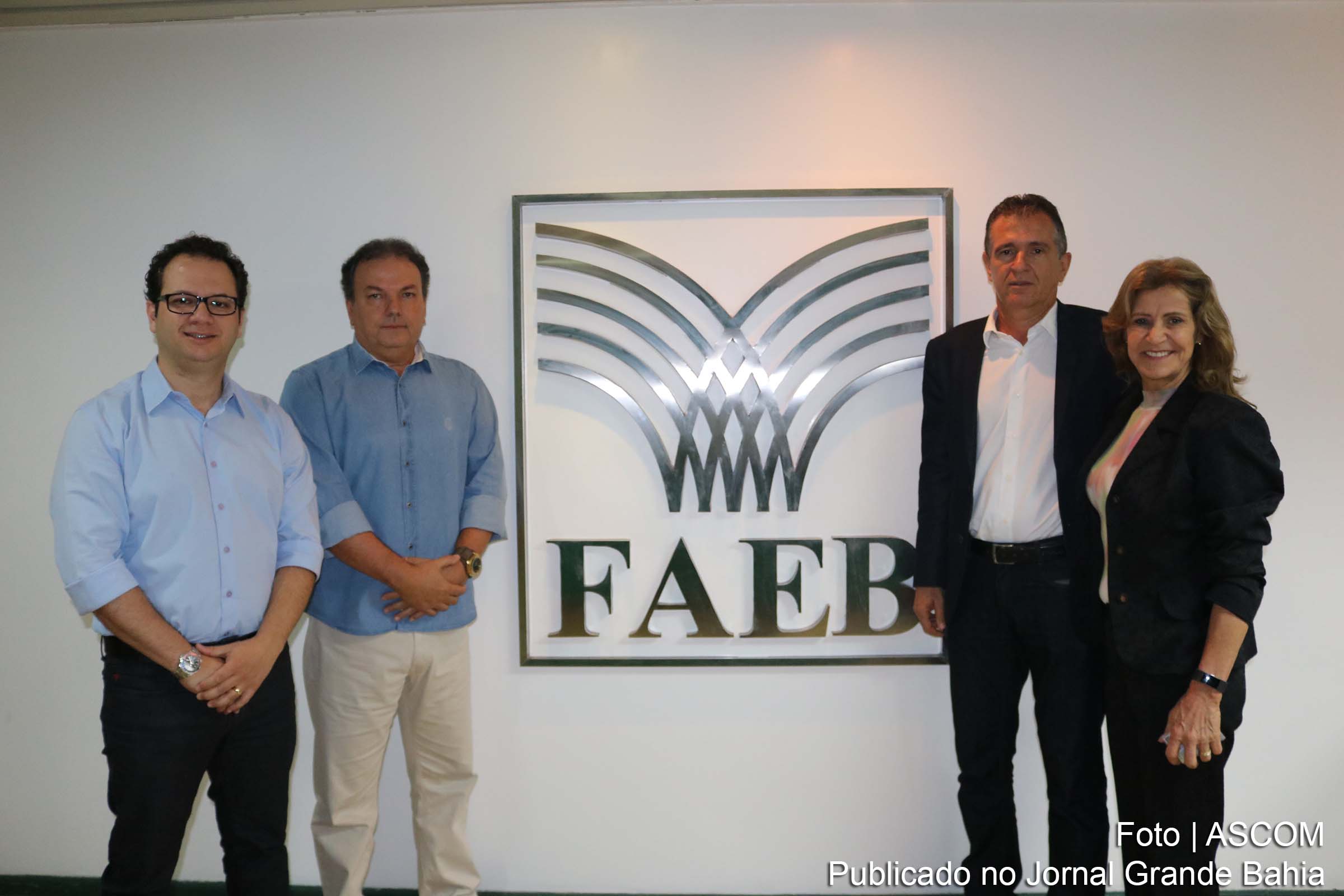 Humberto Miranda Oliveira e membros da diretoria vão presidir FAEB de 2018 a 2022.