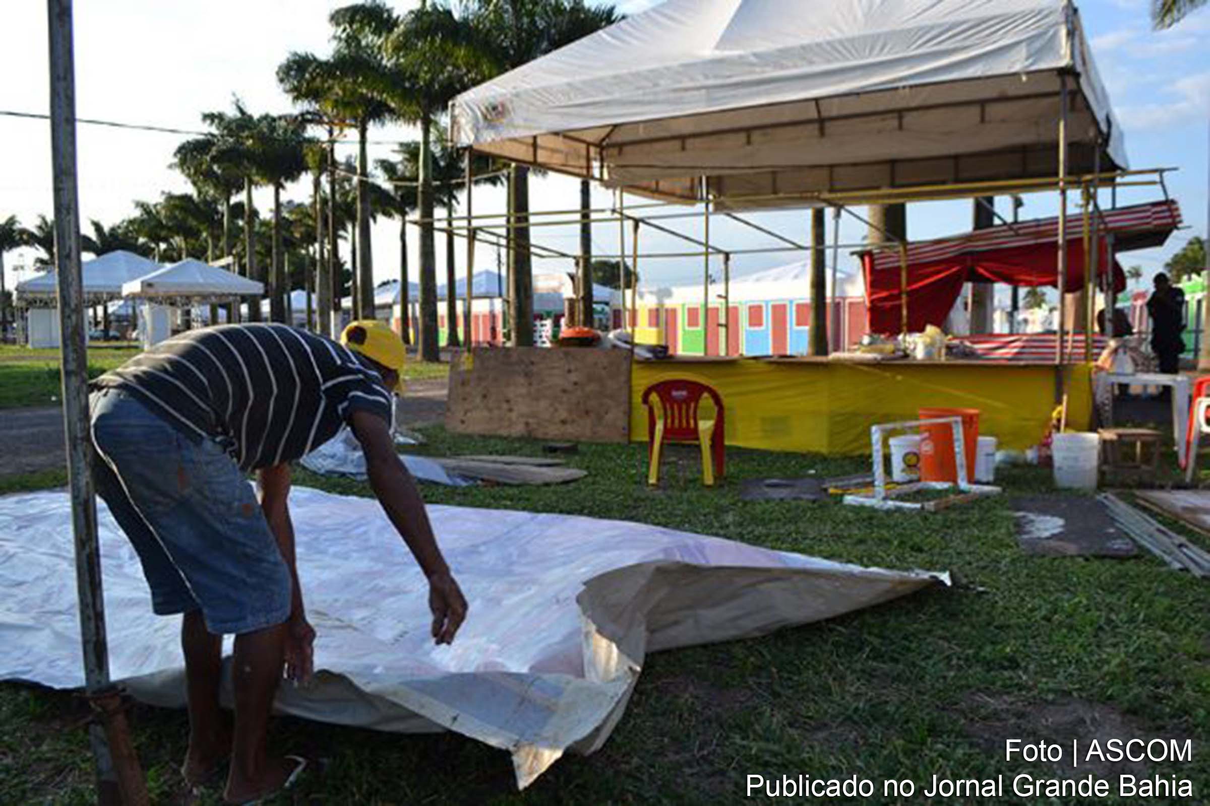 Divulgada lista dos classificados na licitação de áreas para barracas na Expofeira 2018
