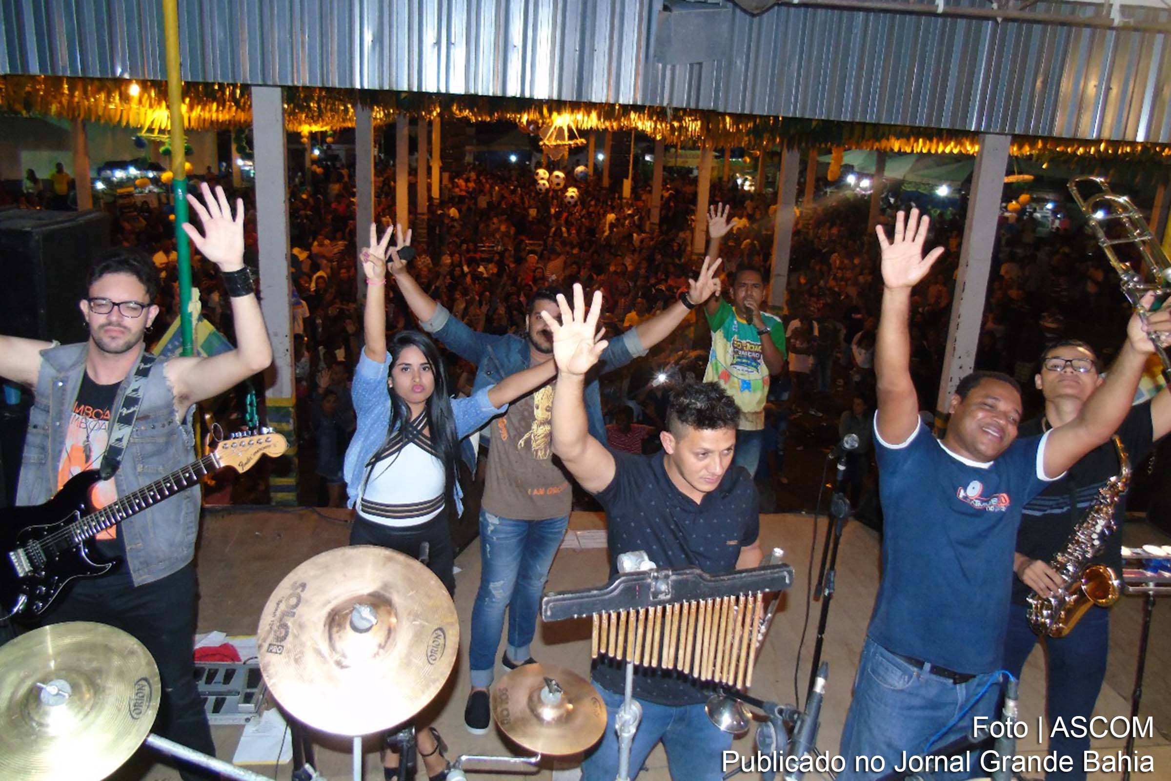 Show apresentado no São João 2018 de Tanquinho.