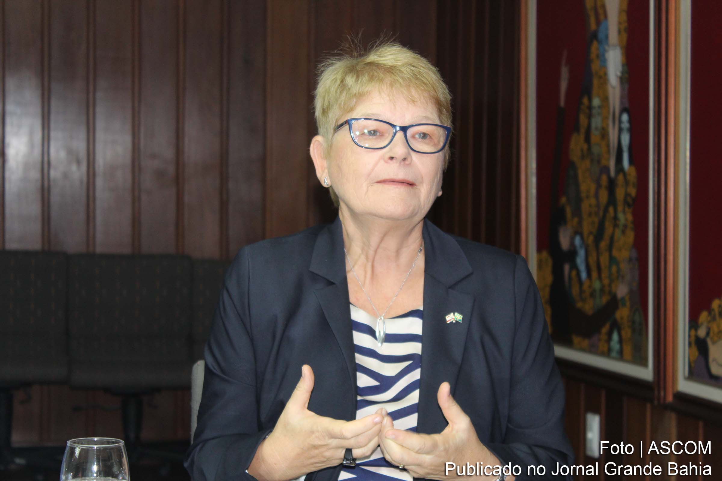 Sissel Steen, cônsul-geral da Noruega.