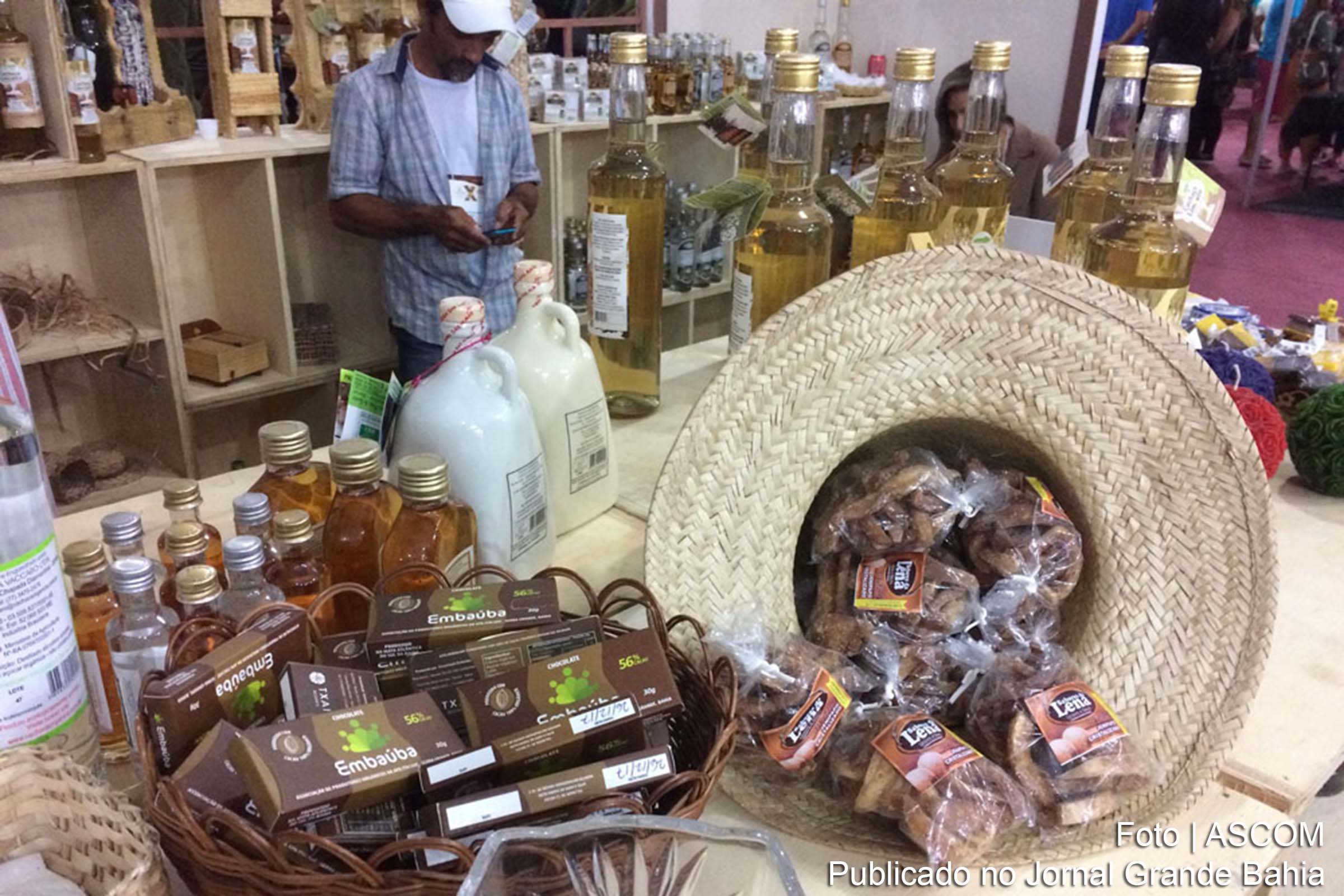 Produtos da agricultura familiar são destaques do Chocolat Bahia 2018.