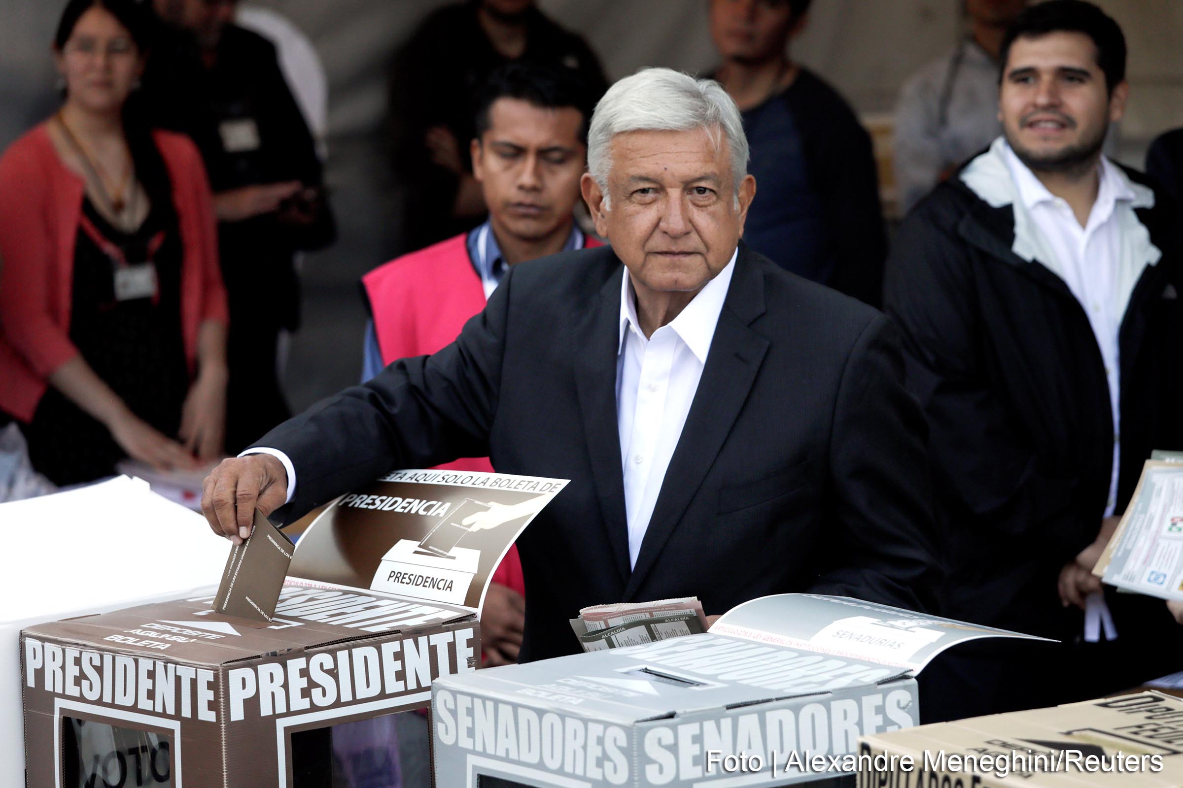 Andrés Manuel López Obrador foi eleito presidente em julho de 2018 e assumirá o cargo em 1º de dezembro de 2018, para mandato de seis anos.