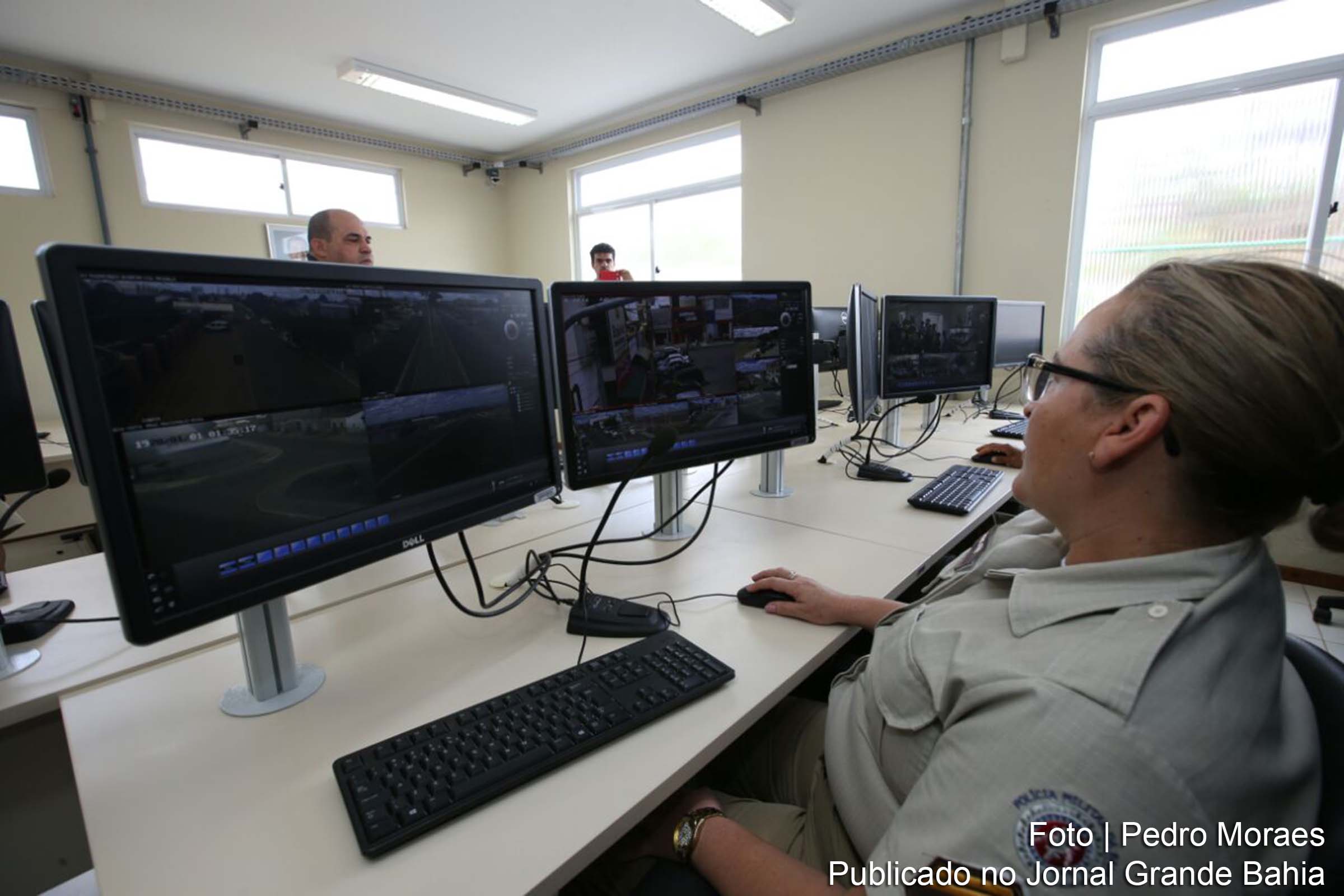 Sistema de videomonitoramento da Cicom de Irecê.