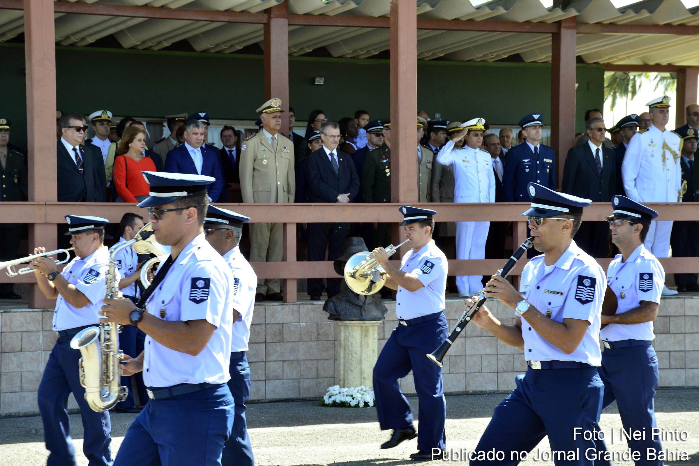Desembargador Baltazar Miranda Saraiva participa de homenagem à Santos Dumont.