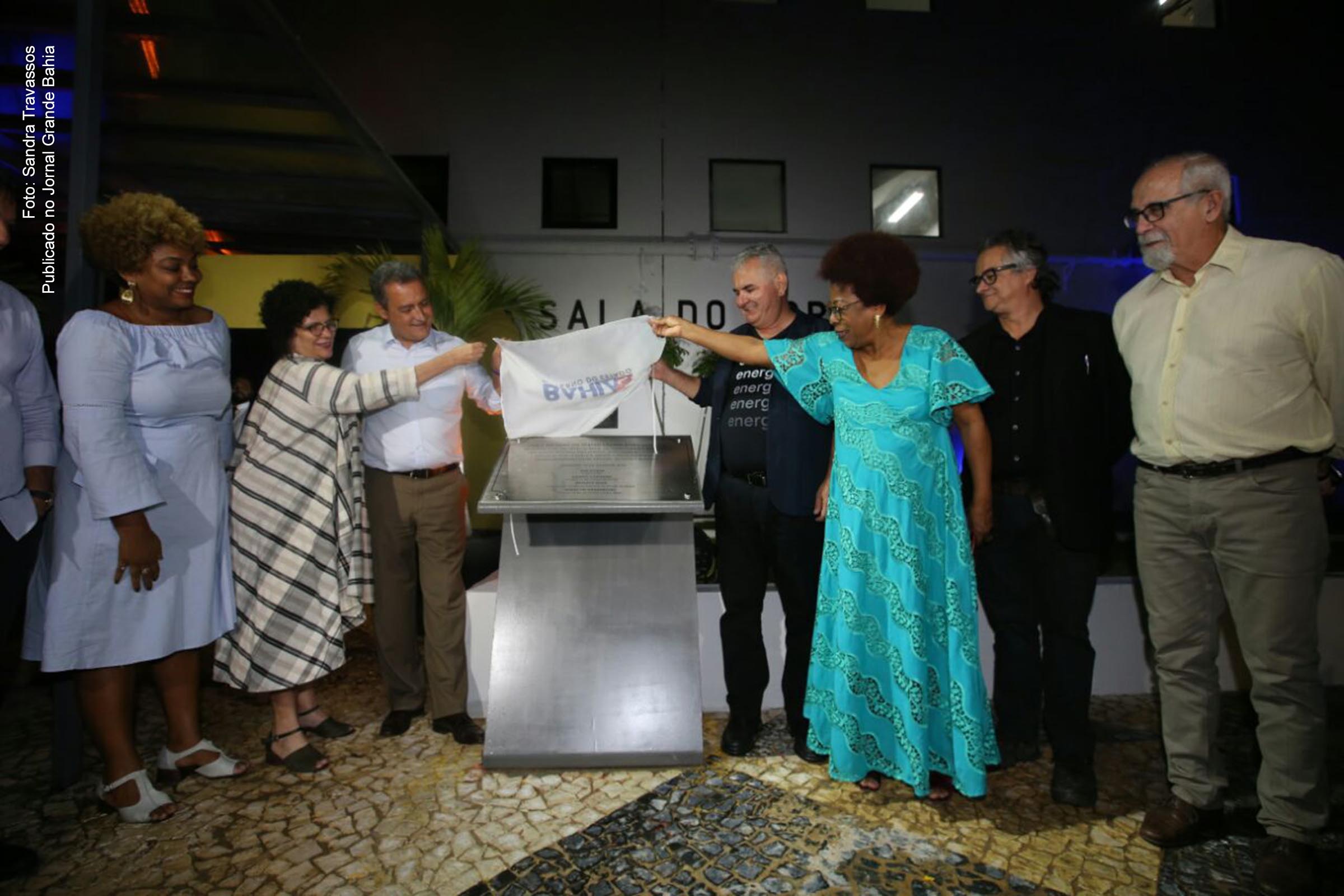Governador Rui Costa inaugura Sala do Coro do Teatro Castro Alves, em Salvador.