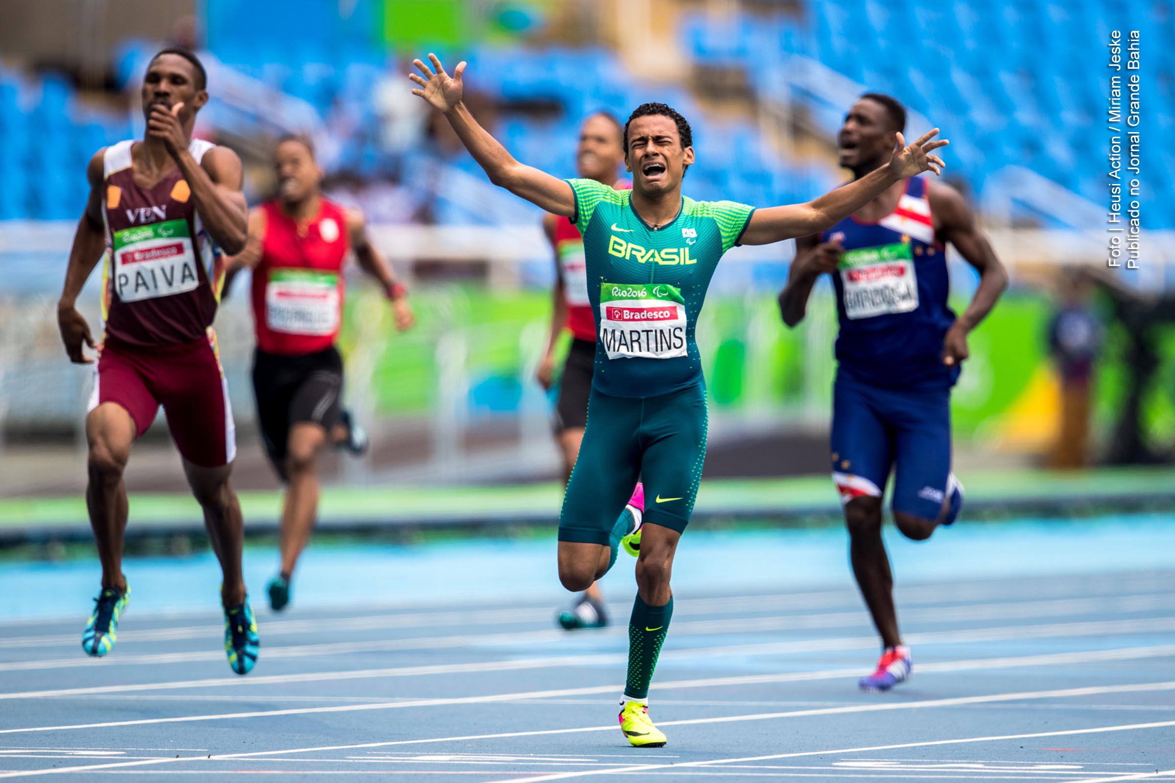 Governo da Bahia estimula prática da modalidade esportiva atletismo.