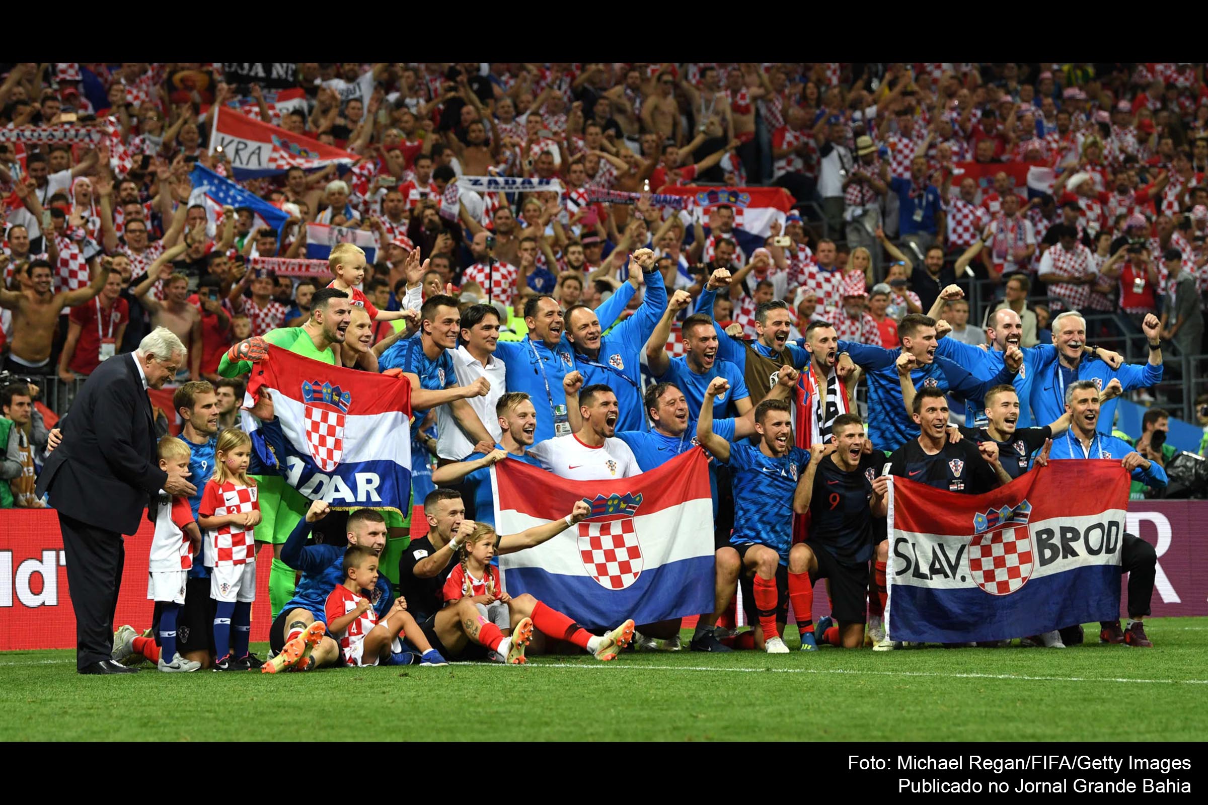 Copa do Mundo 2018: Croácia vence Inglaterra na prorrogação e está na final contra a França