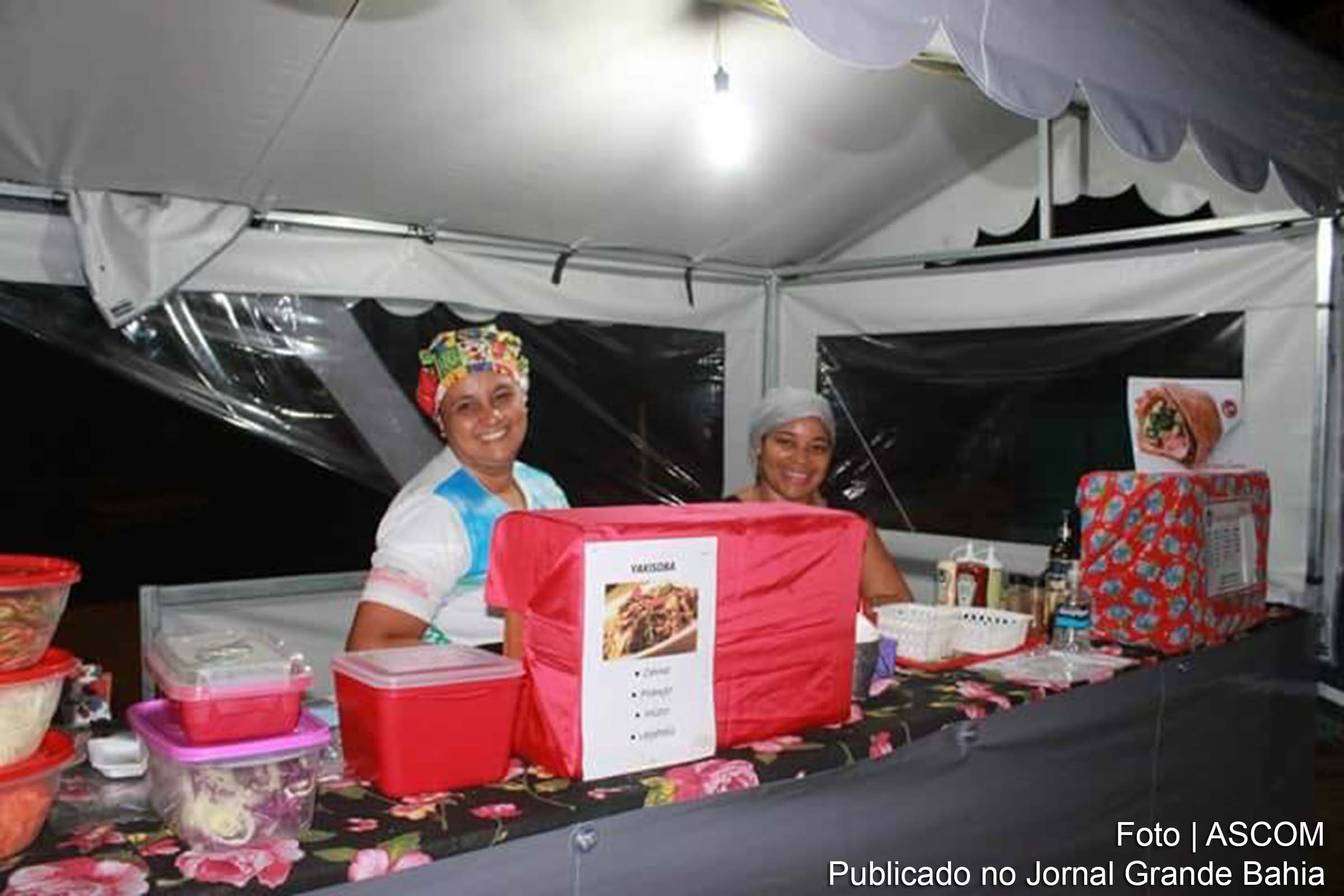 Feira Gastronômica do V Festival Sabores de Itacaré.