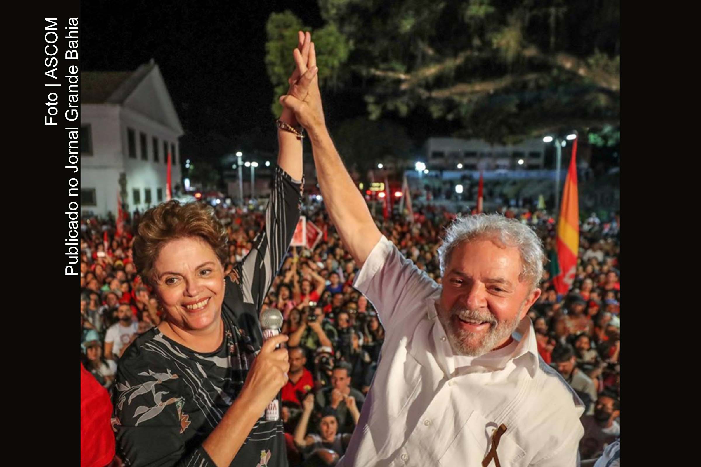 Dilma Vana Rousseff e o ex-presidente Luiz Inácio Lula da Silva.