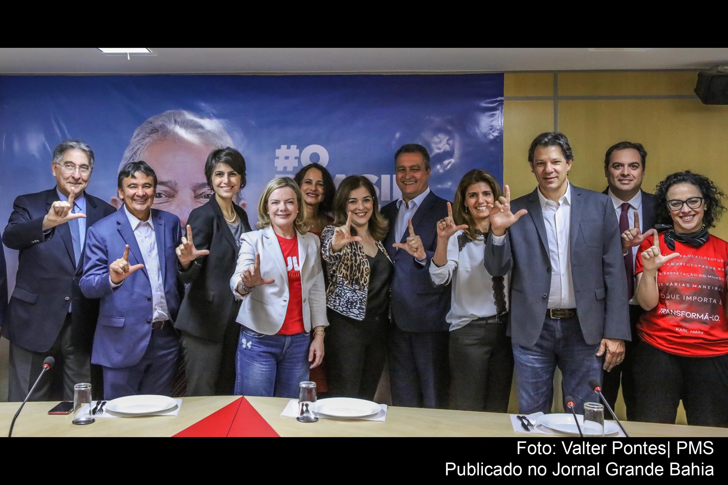 Governador Rui Costa Rui convida Fernando Haddad à Bahia e diz estar “ansioso para ir às ruas fazer campanha”.