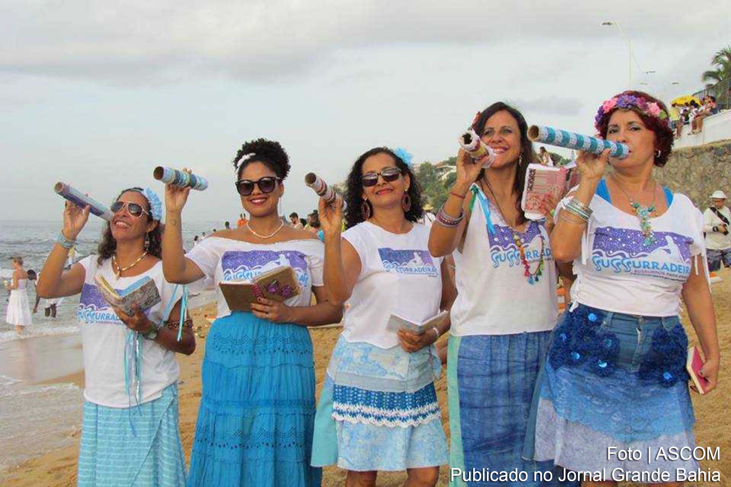 O grupo ‘As Sussurradeiras’ apresenta Performance artístico-literária no Sarau de Itapuã.