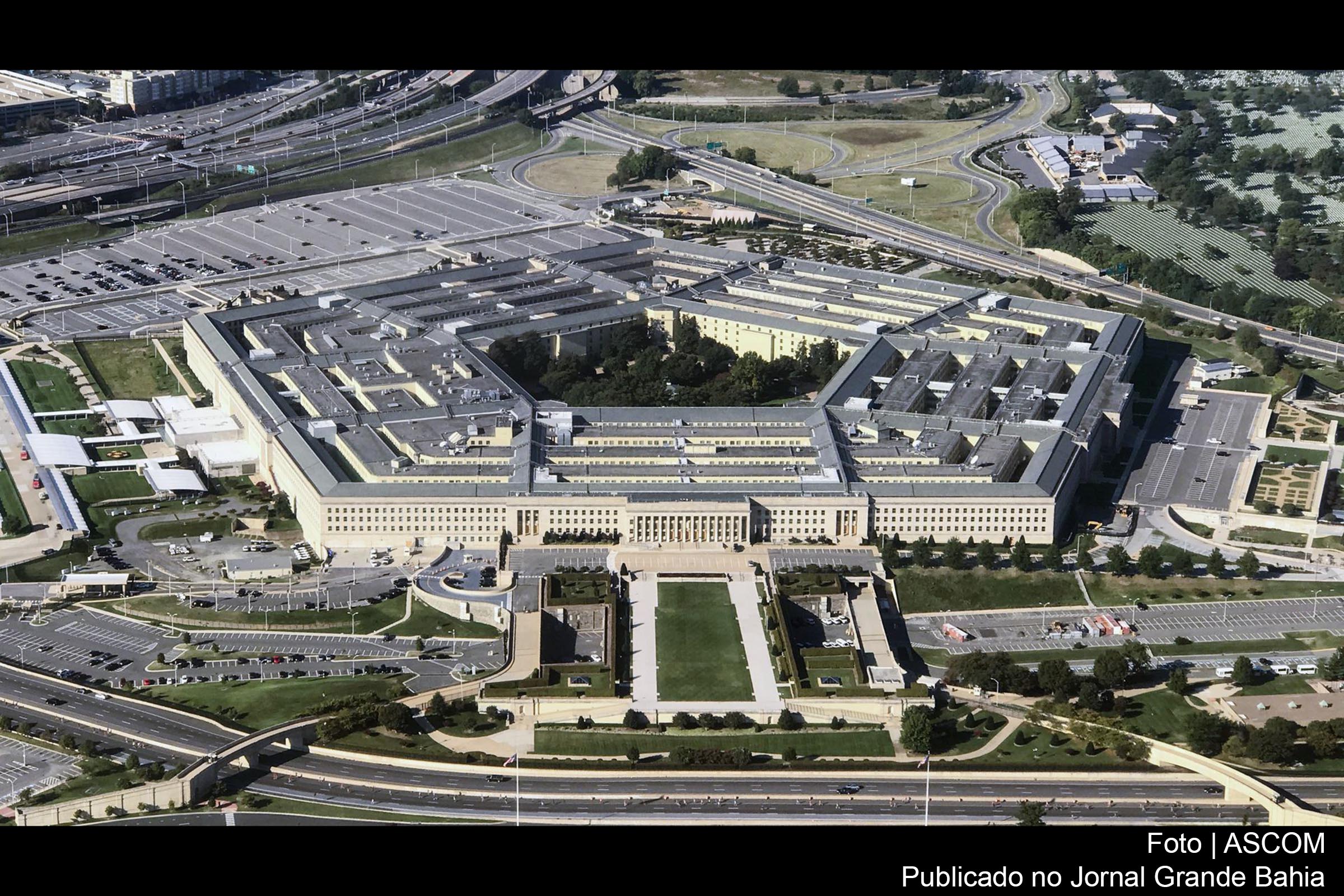 O Pentágono é a sede do Departamento de Defesa dos Estados Unido da América.