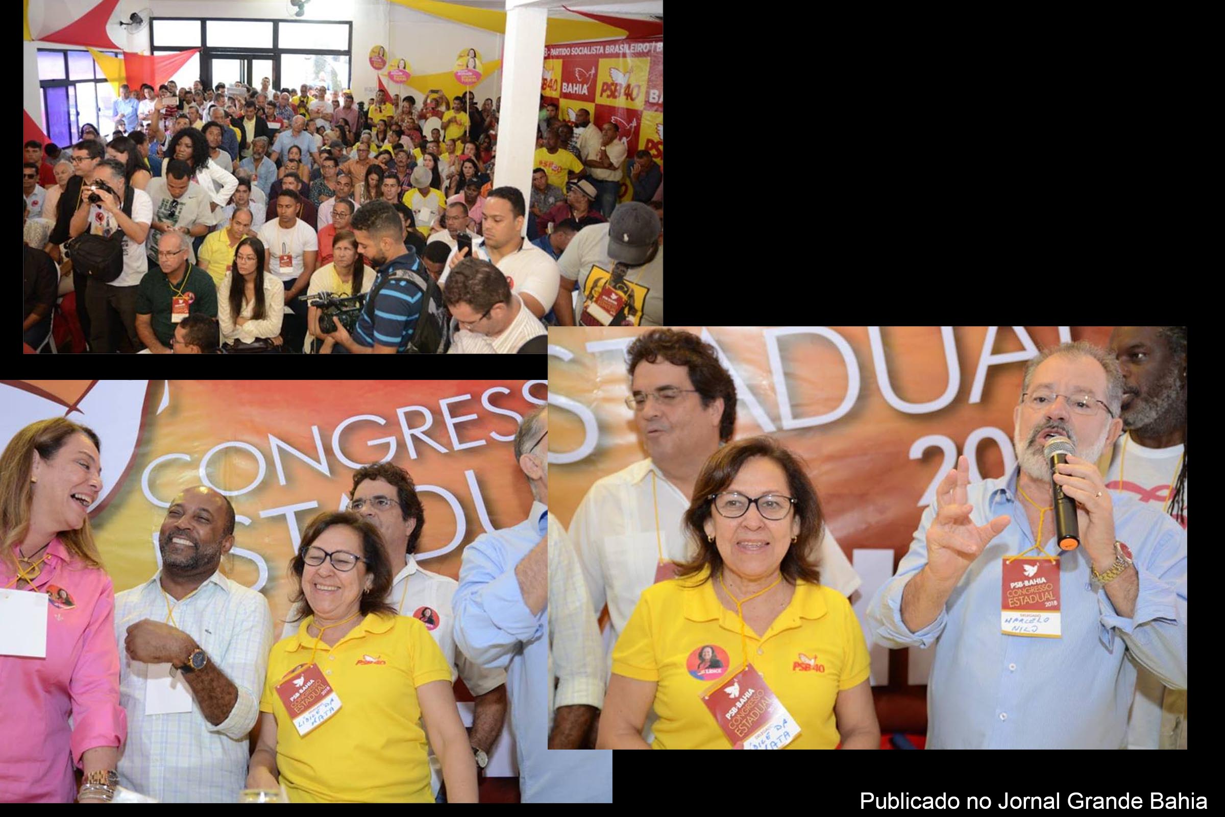 PSB Bahia promoveu convenção estadual e definiu nomes para as eleições de 2018.