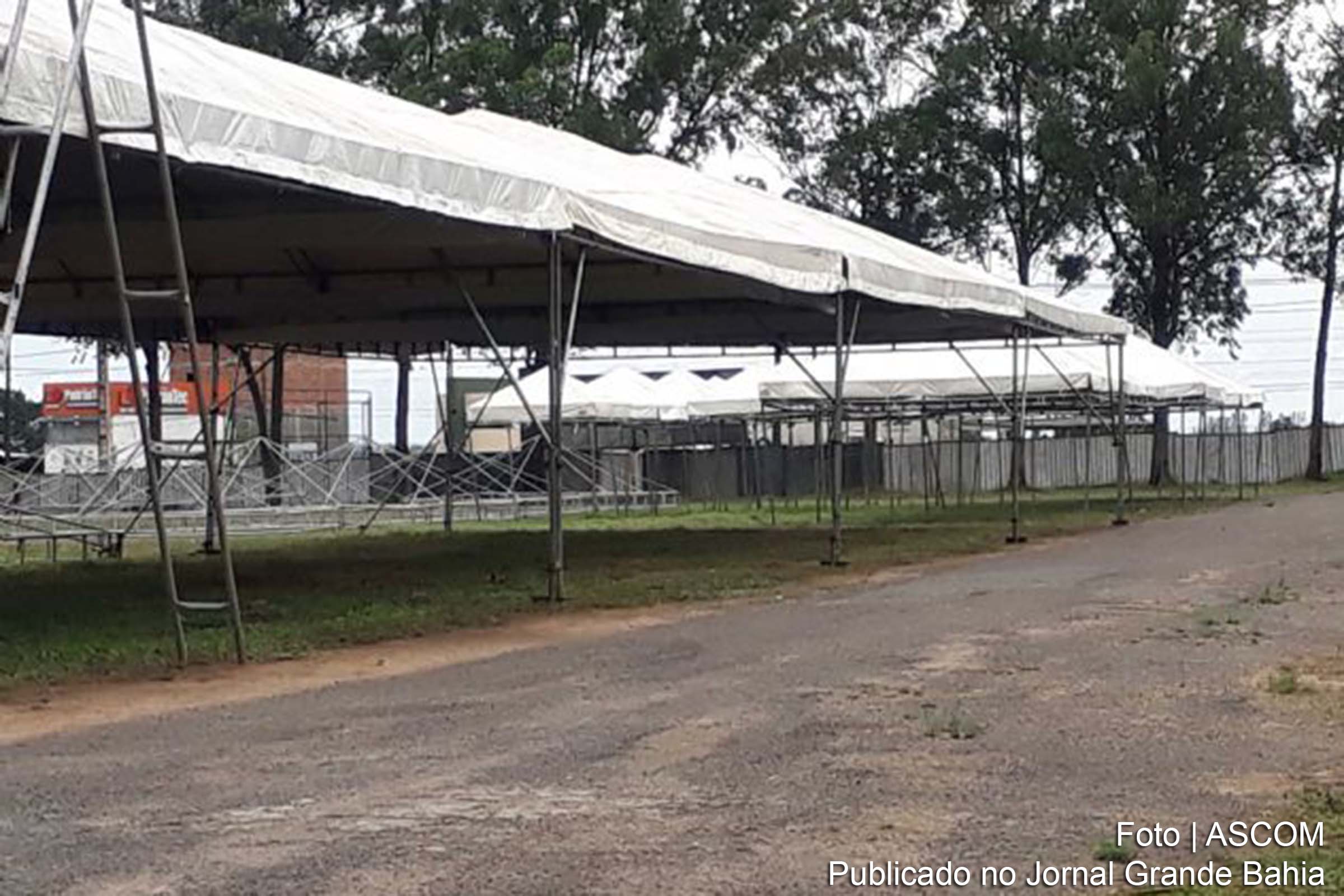 Parque de Exposição passa por obras de reforma para a 43ª Exposição Agropecuária de Feira de Santana.