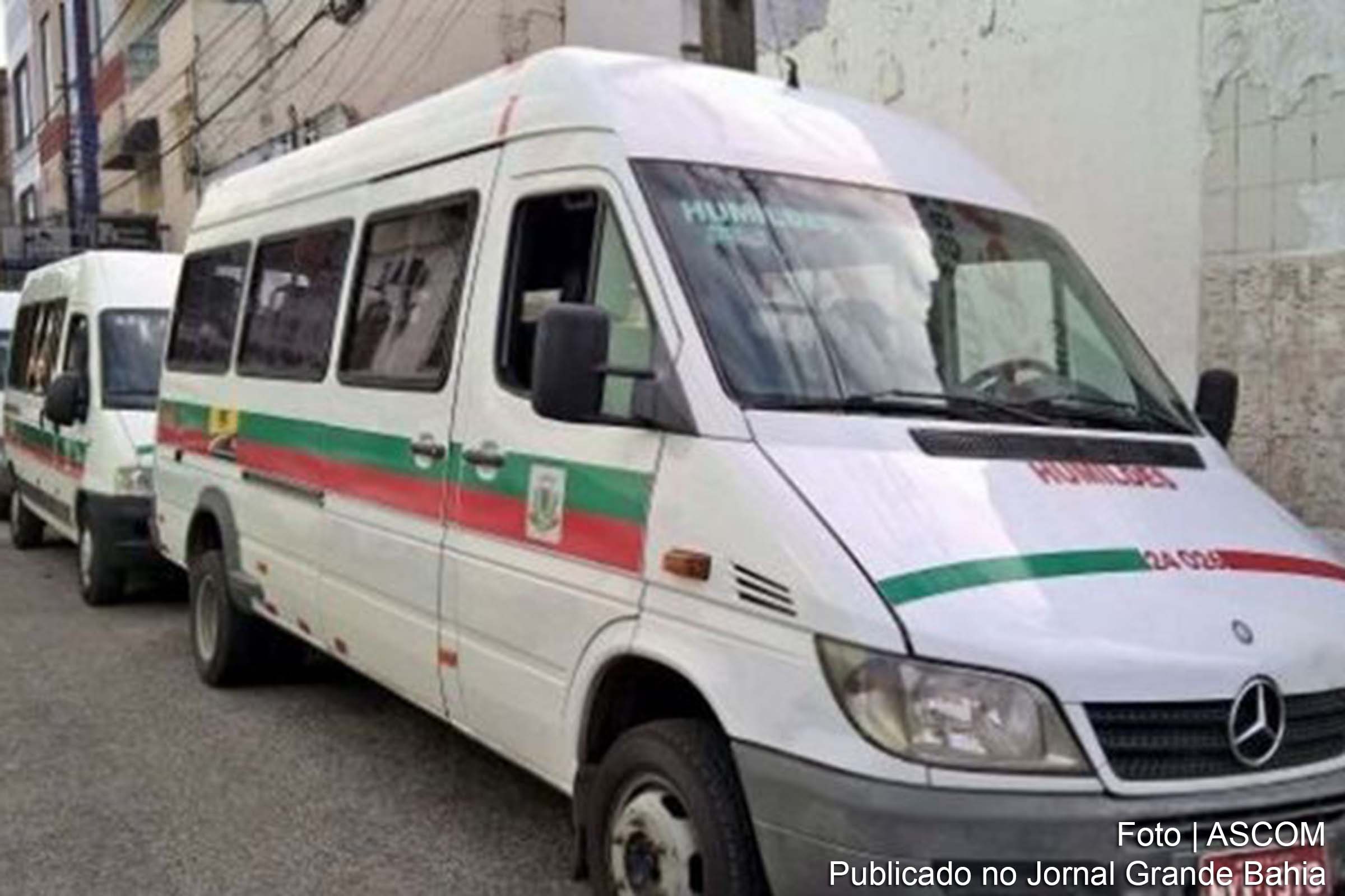 Veículos que operam Serviço de Transporte Público Alternativo e Complementar em Feira de Santana.