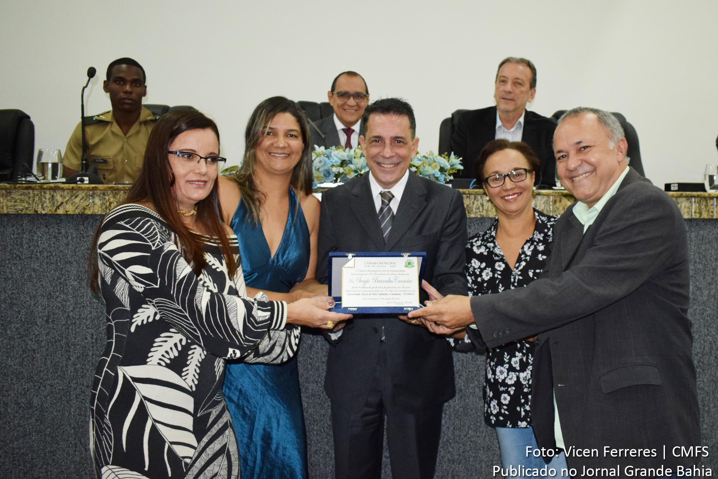 Câmara Municipal de Feira de Santana promove sessão especial em comemoração de um ano de fundação da UNAMACS