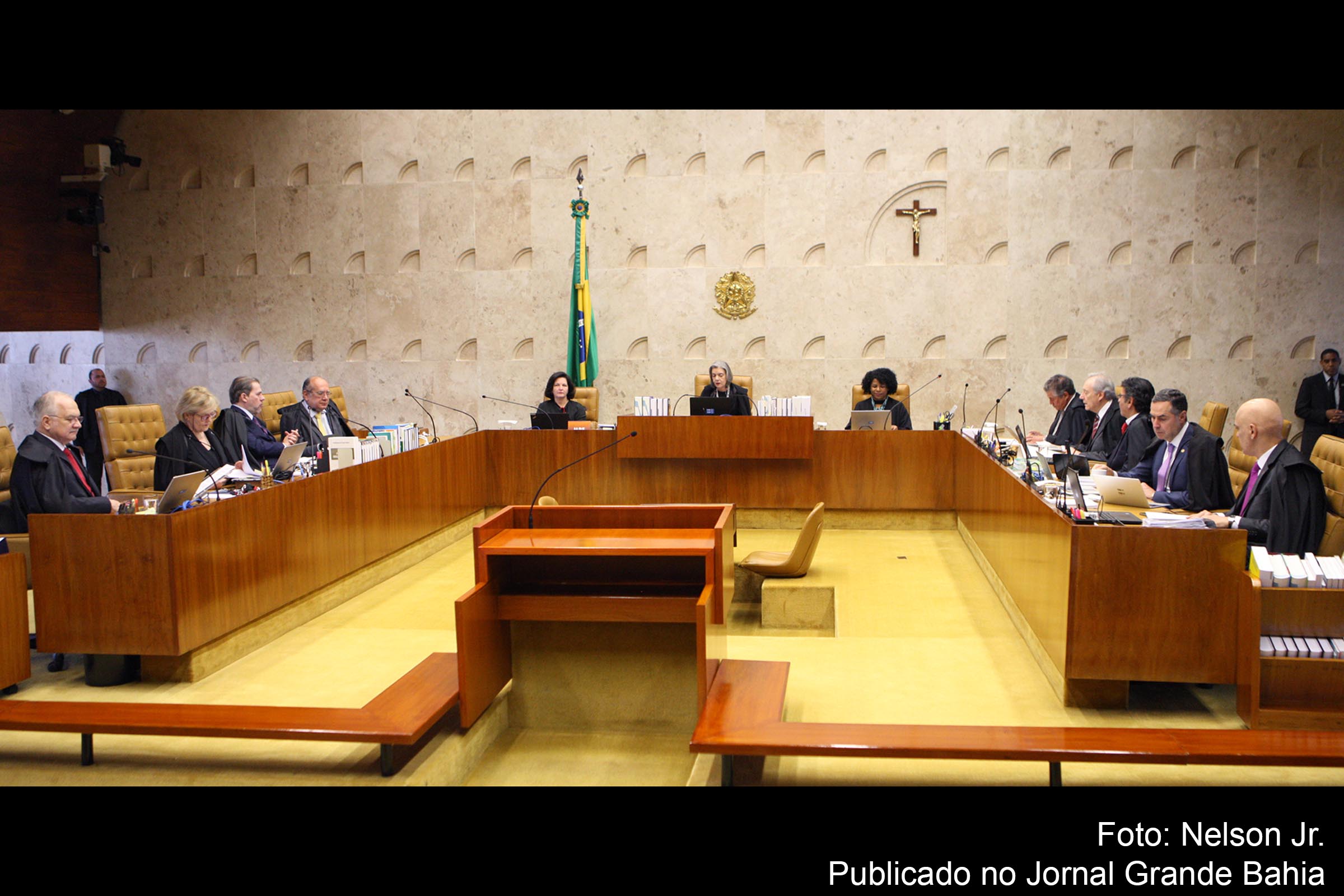Sessão plenária do Supremo Tribunal Federal (STF) presidida pela ministra Cármen Lúcia.