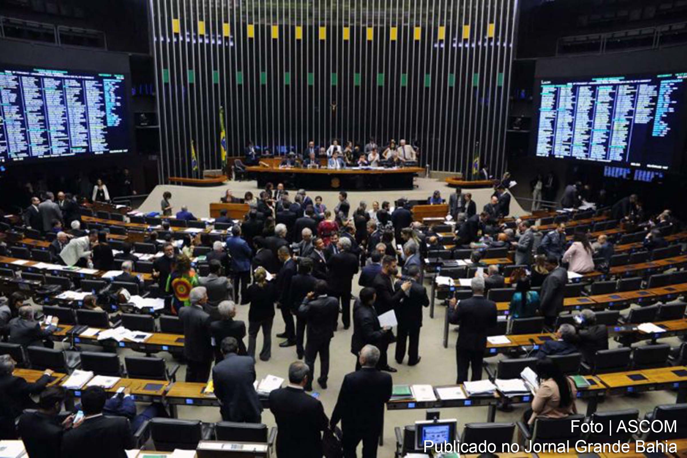 Plenário da Câmara dos Deputados.