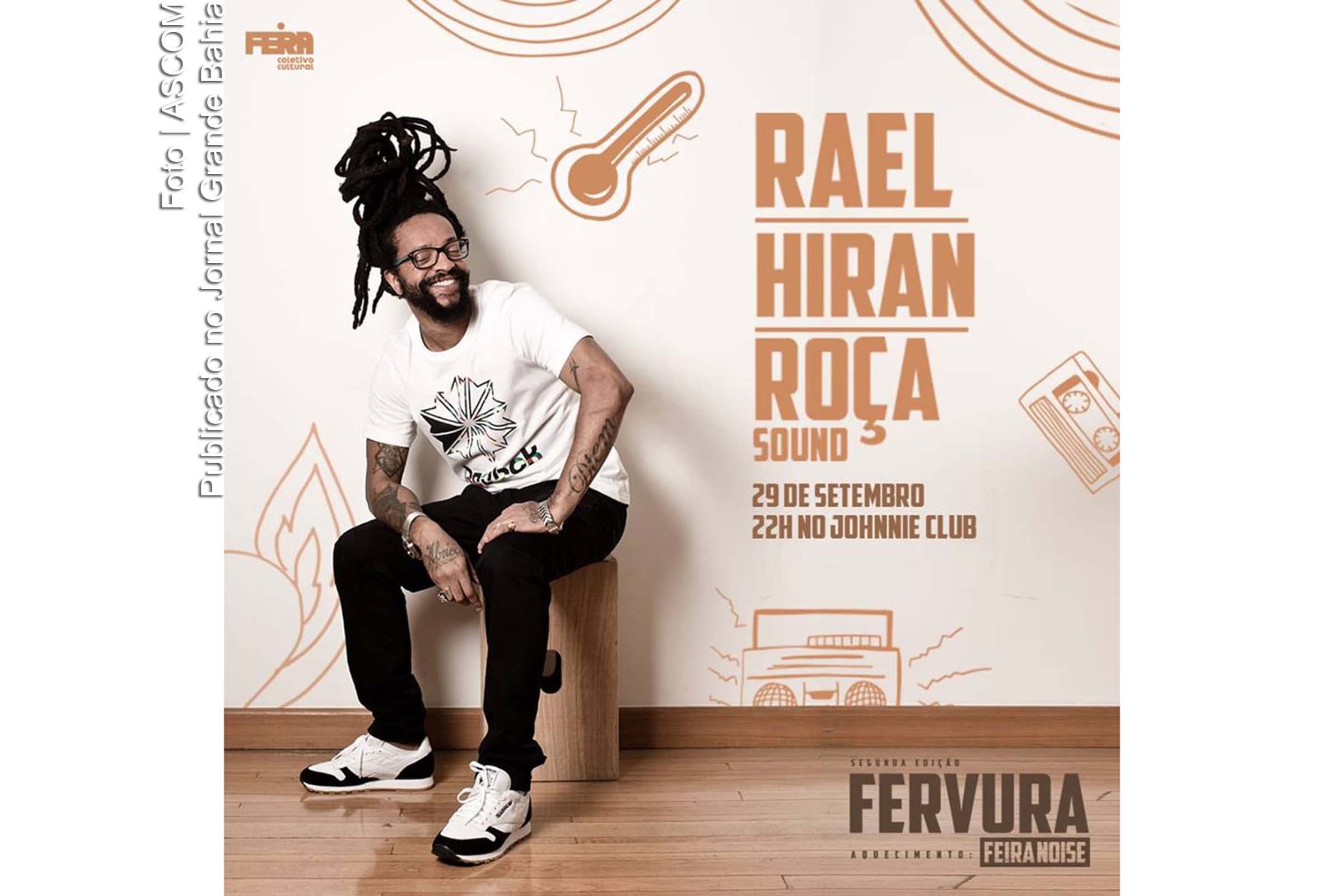 Cartaz anuncia 2º Fervura Feira Noise.