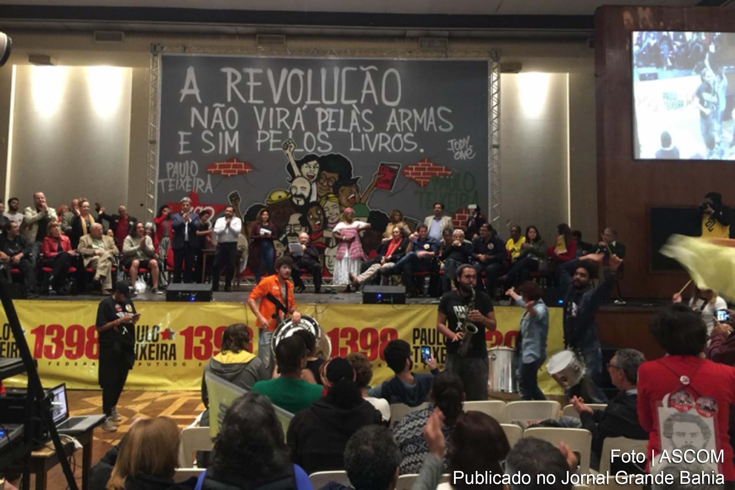 Eleições 2018: Lideranças, artistas e intelectuais fazem ato contra a escalada fascista