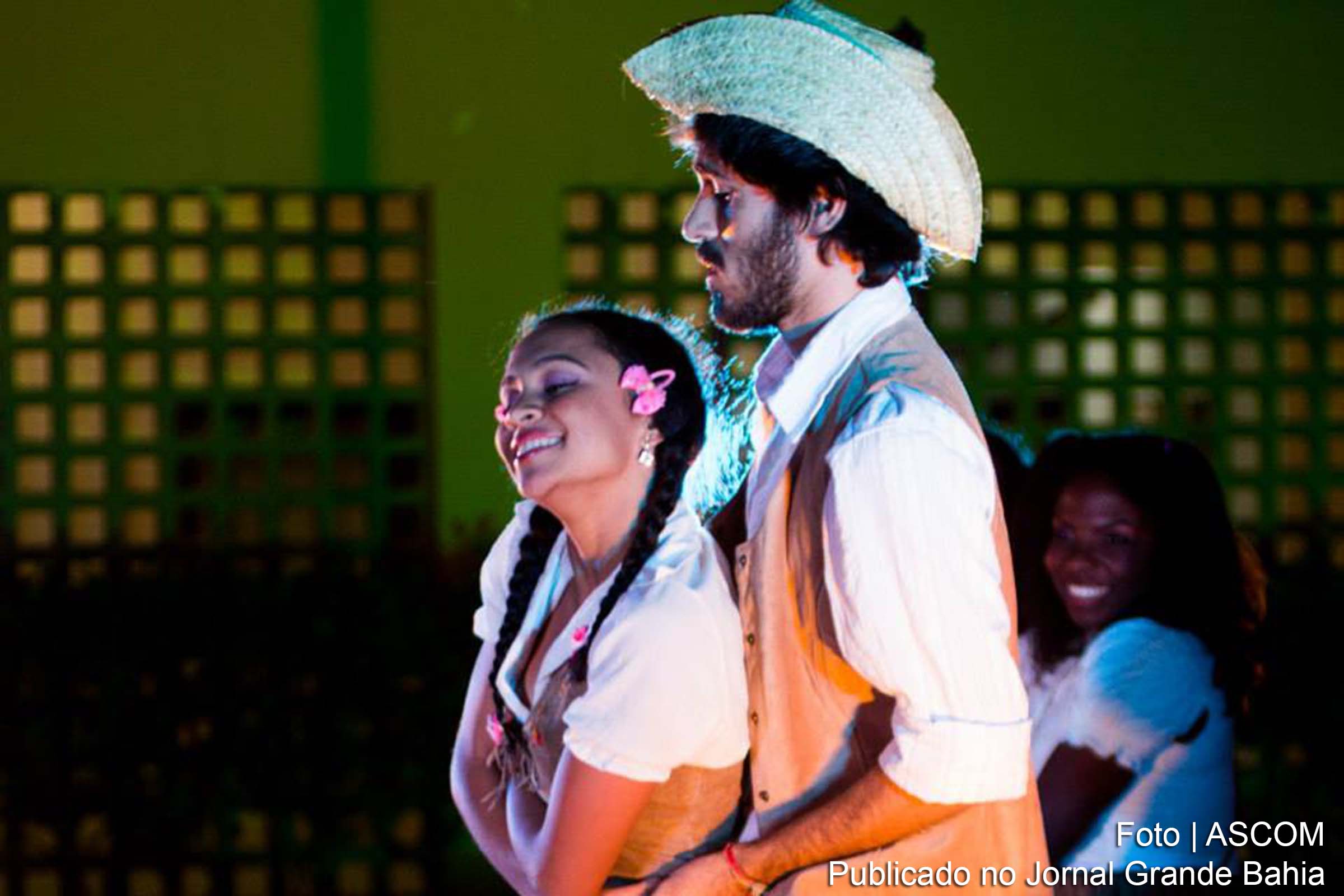 Cena do espetáculo 'Amor em Luiz'.