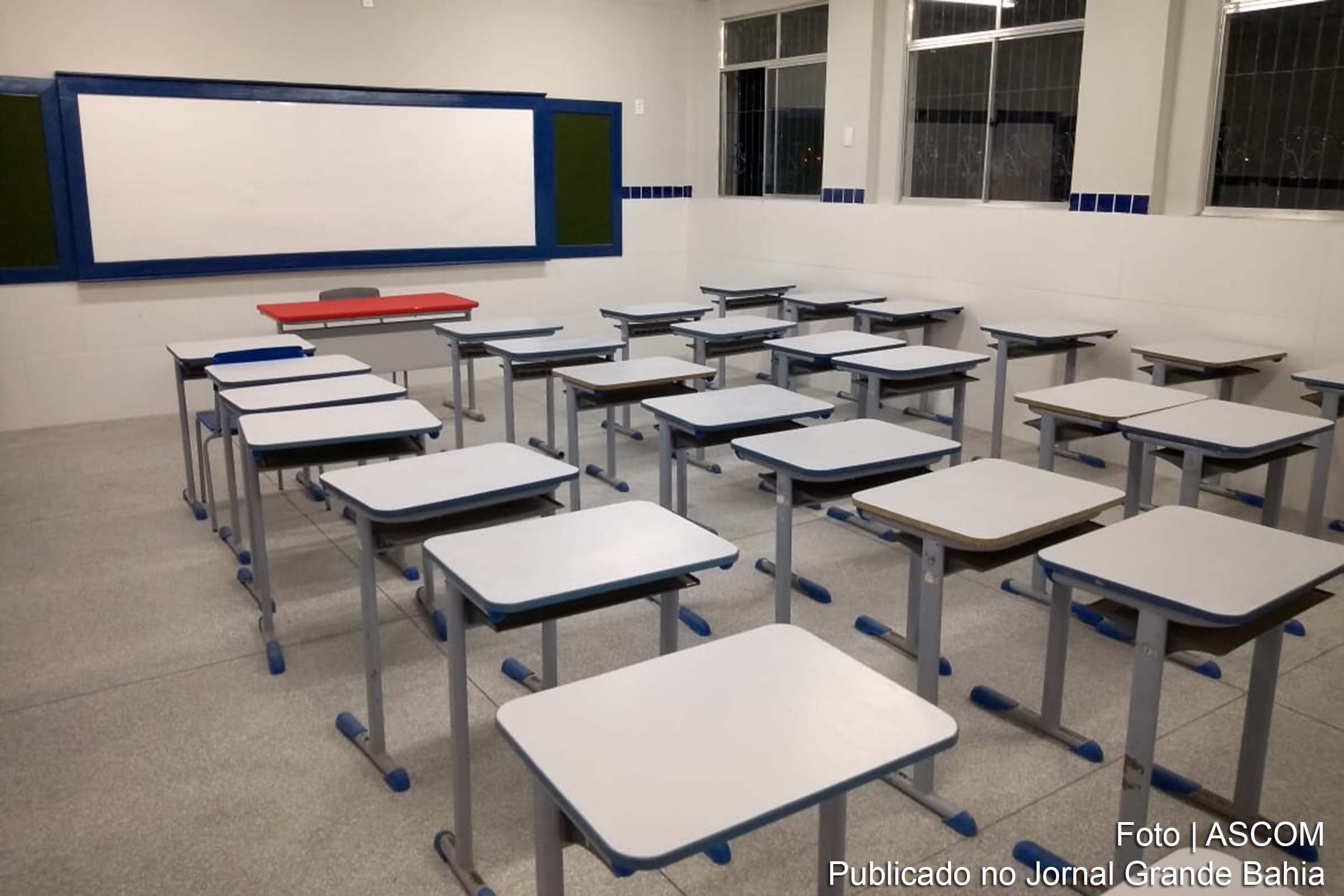A unidade recebeu pintura completa, novos pisos, telhado, móveis, novos quadros das salas de aula, rampas de acessibilidade e reforma geral nos banheiros.