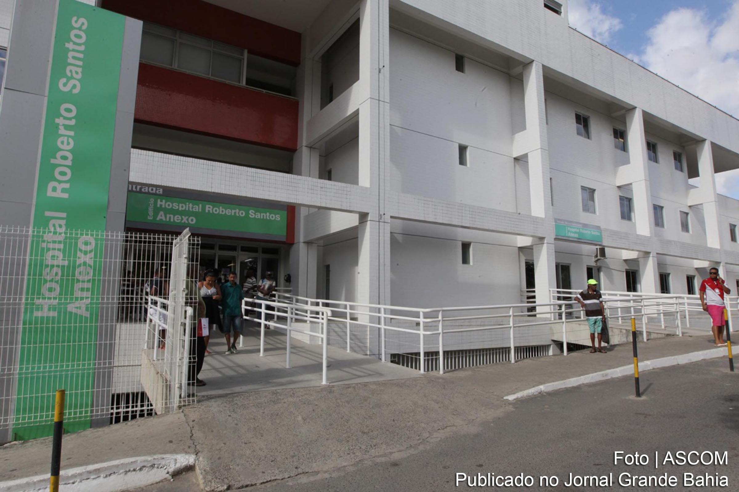 Fachada da nova sede da Central Estadual de Regulação da Bahia.
