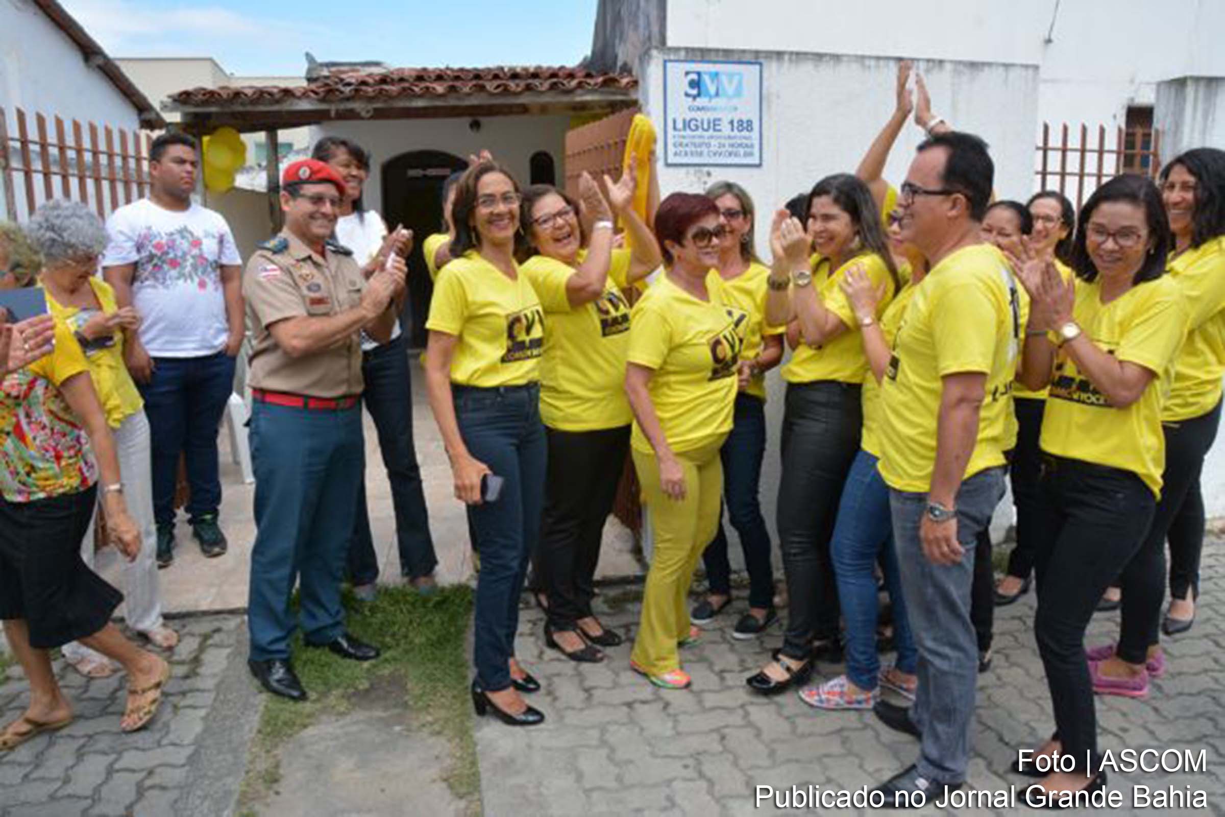 Inauguração do Centro de Valorização da Vida em Feira de Santana.