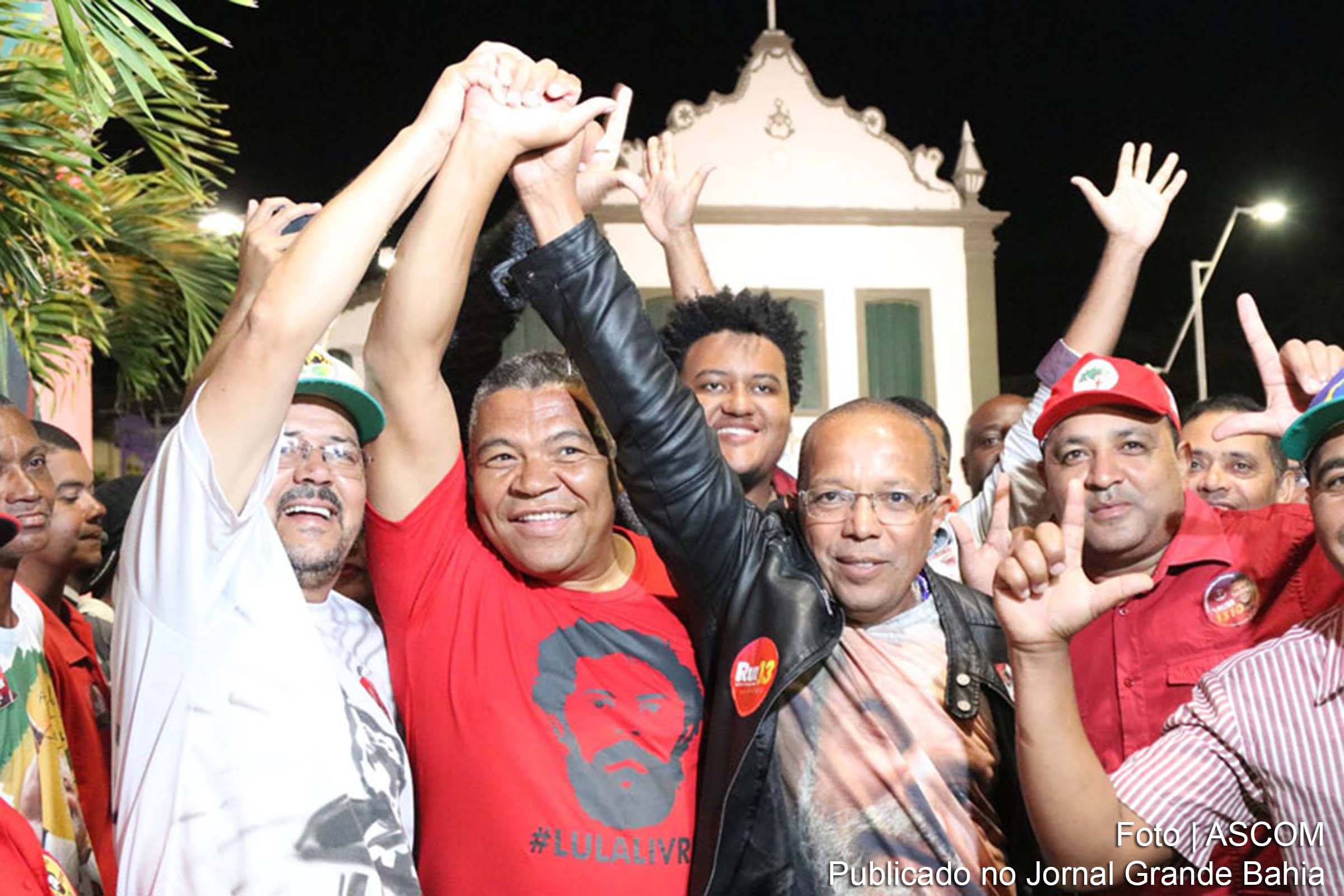Inauguração do Comitê de Valmir Assunção em Salvador.