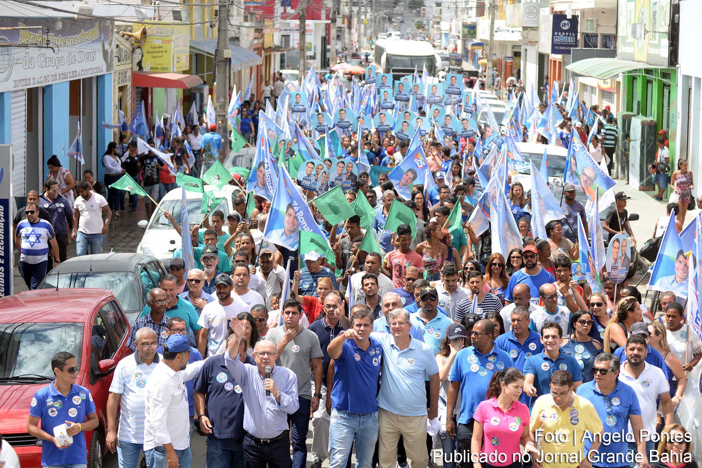 Eleições 2018: José Ronaldo participa de ato de campanha em Jequié