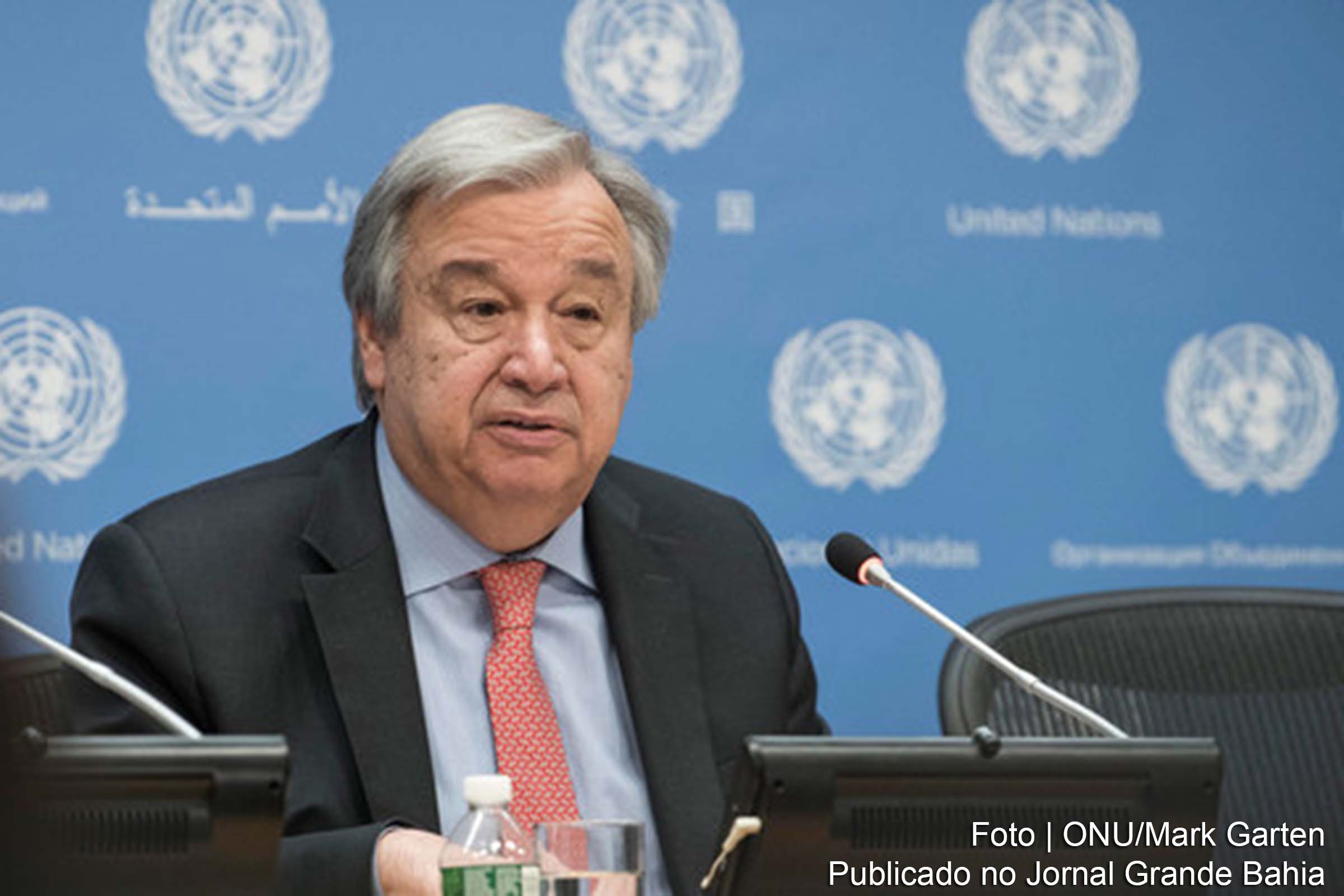 António Guterres lembra que o Objetivo de Desenvolvimento Sustentável número 1 da Agenda 2030 para o Desenvolvimento Sustentável prevê erradicar a pobreza em todas as suas formas e dimensões.