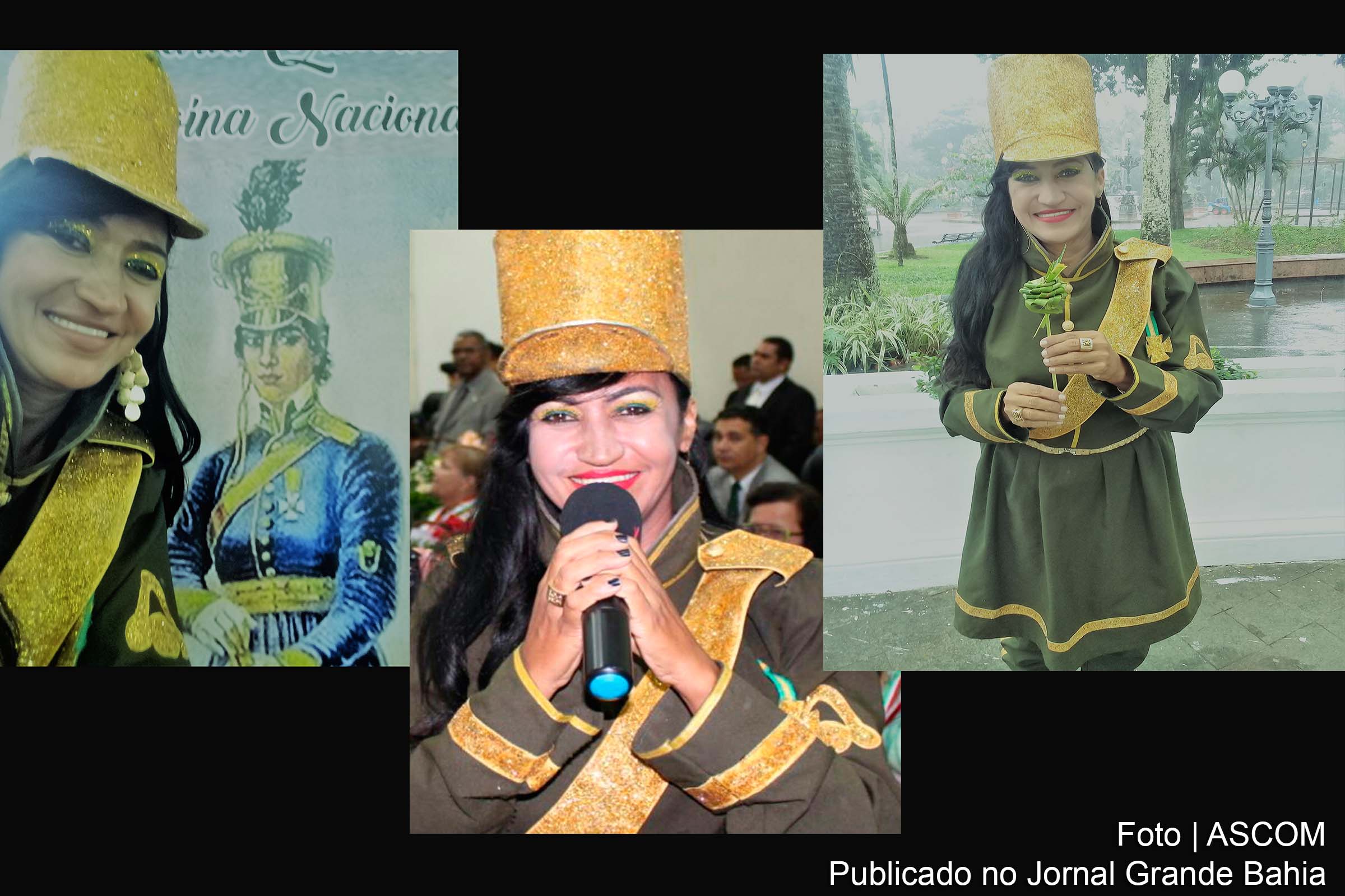 A cantora lírica Celiah Zaiin é homenageada na Câmara Municipal de Feira de Santana.