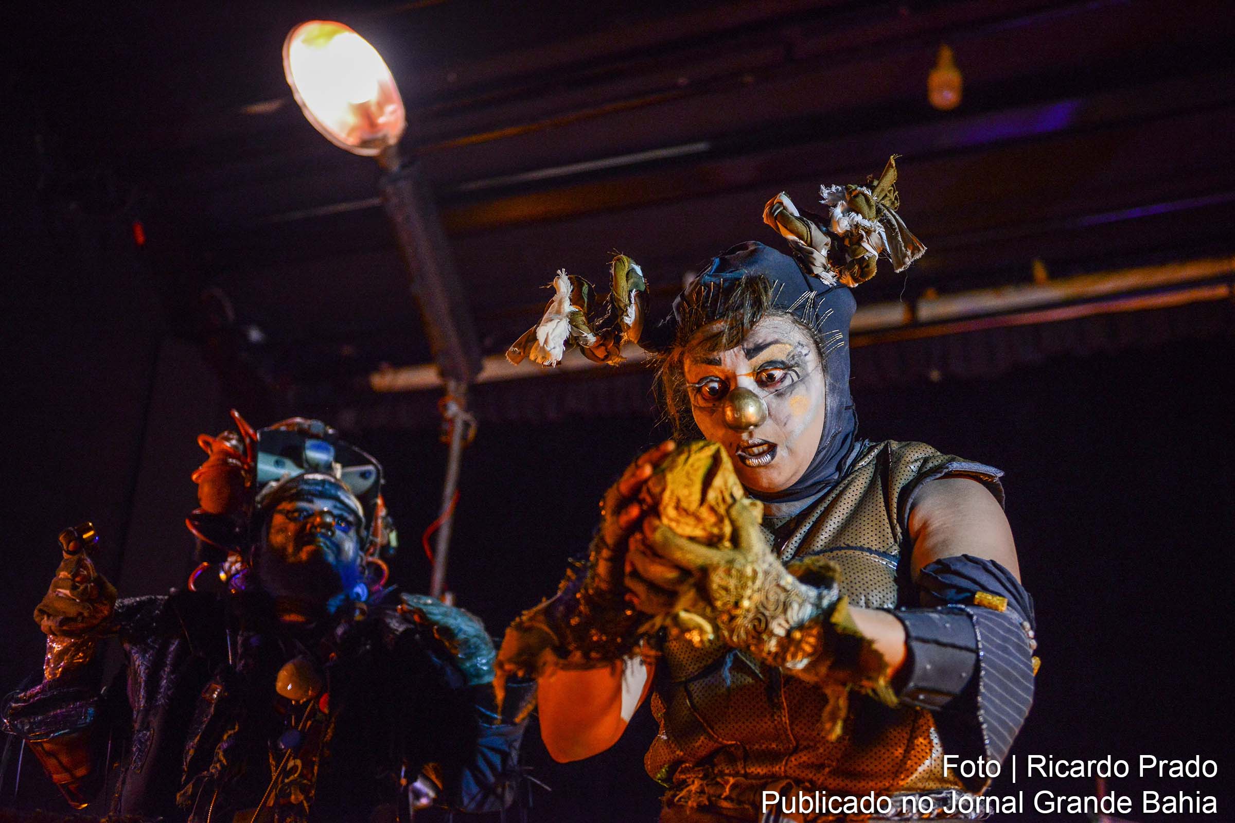 Cena do espetáculo 'Mágico Mar'.