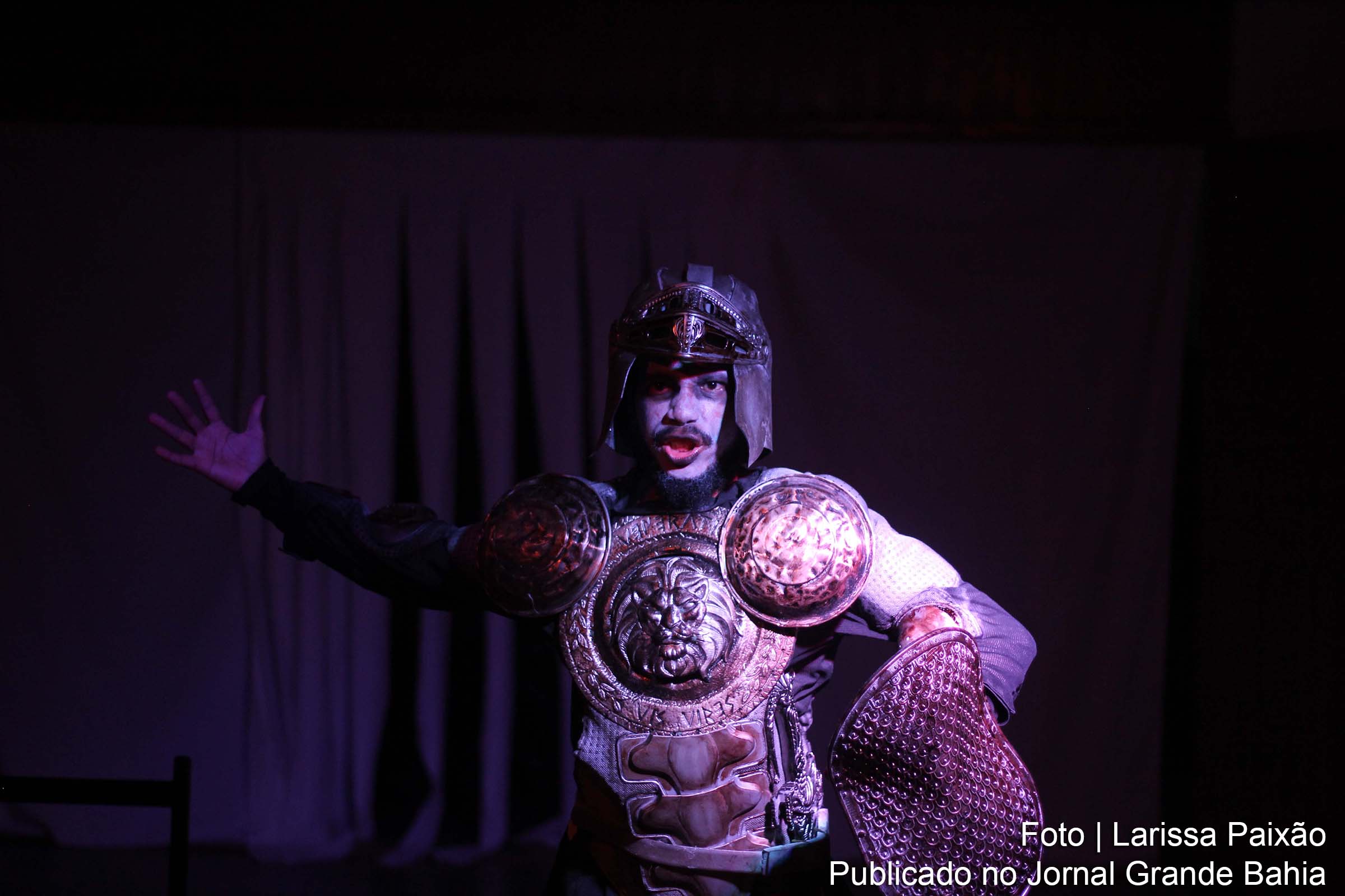 Cena do espetáculo 'O Grande Yorick'.