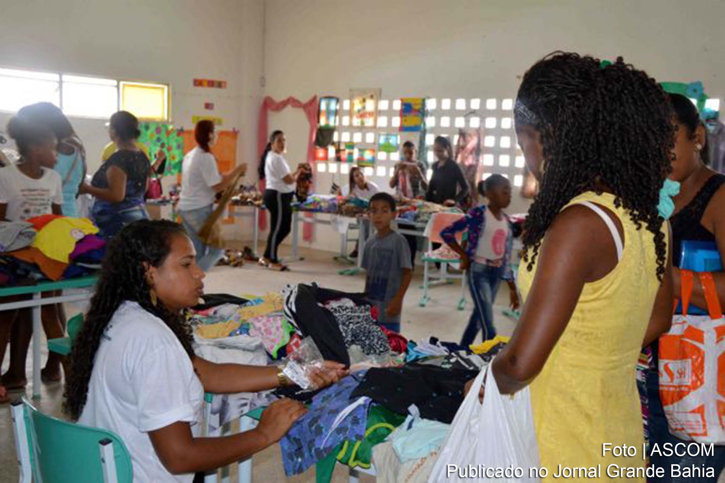 Dia da Família promovido pela Escola Eli Queiroz de Oliveira.