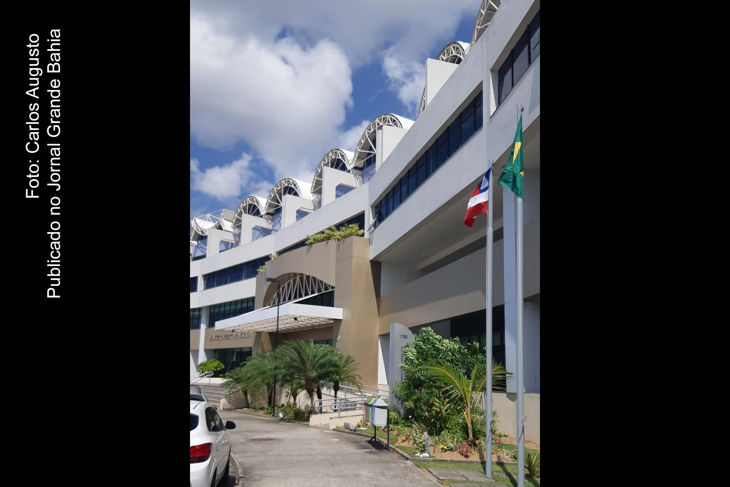 Fachada da sede do Ministério Público do Estado da Bahia (MPBA).