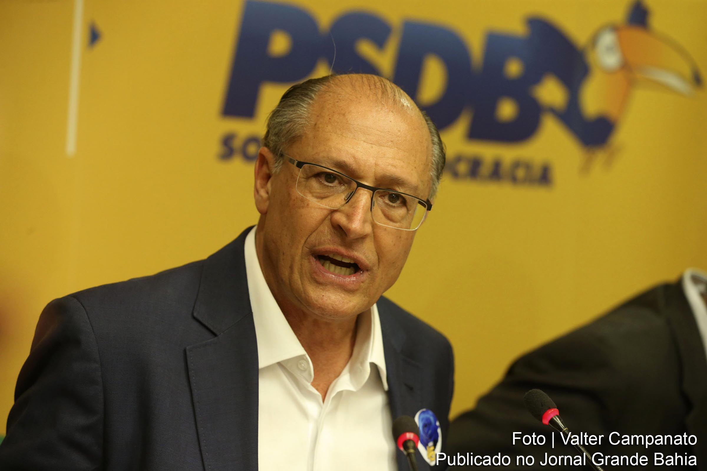 Geraldo Alckmin, presidente nacional do PSDB, declara apoio a Reforma da Previdência proposta pelo Governo Bolsonaro.