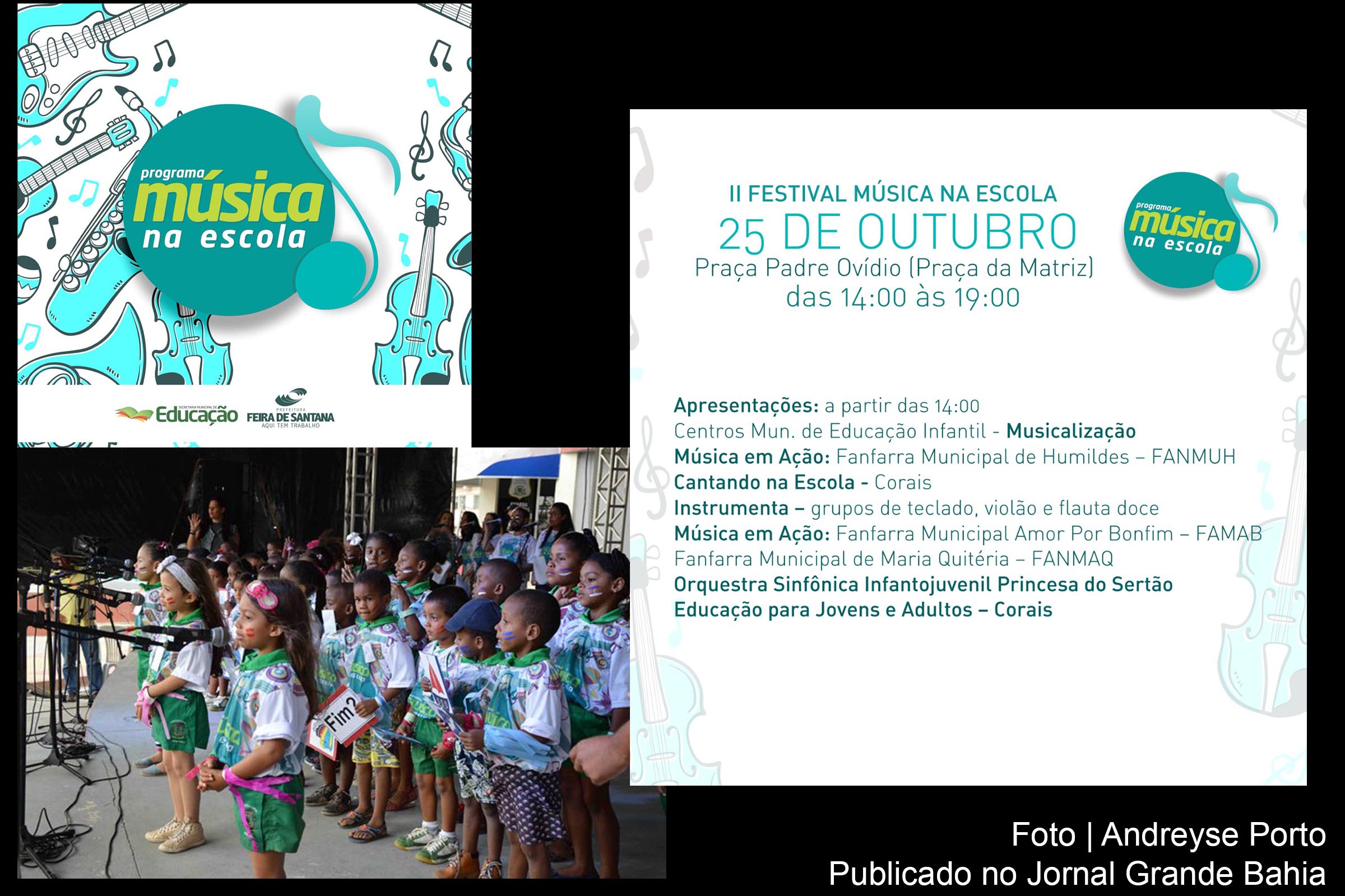 II Festival Música na Escola de Feira de Santana.