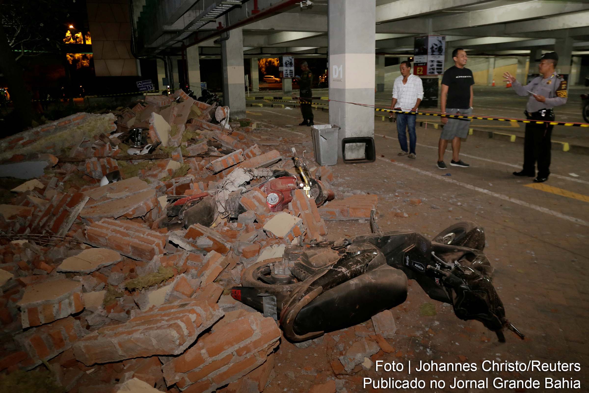 Aumentou para 844 o número de mortos na Indonésia