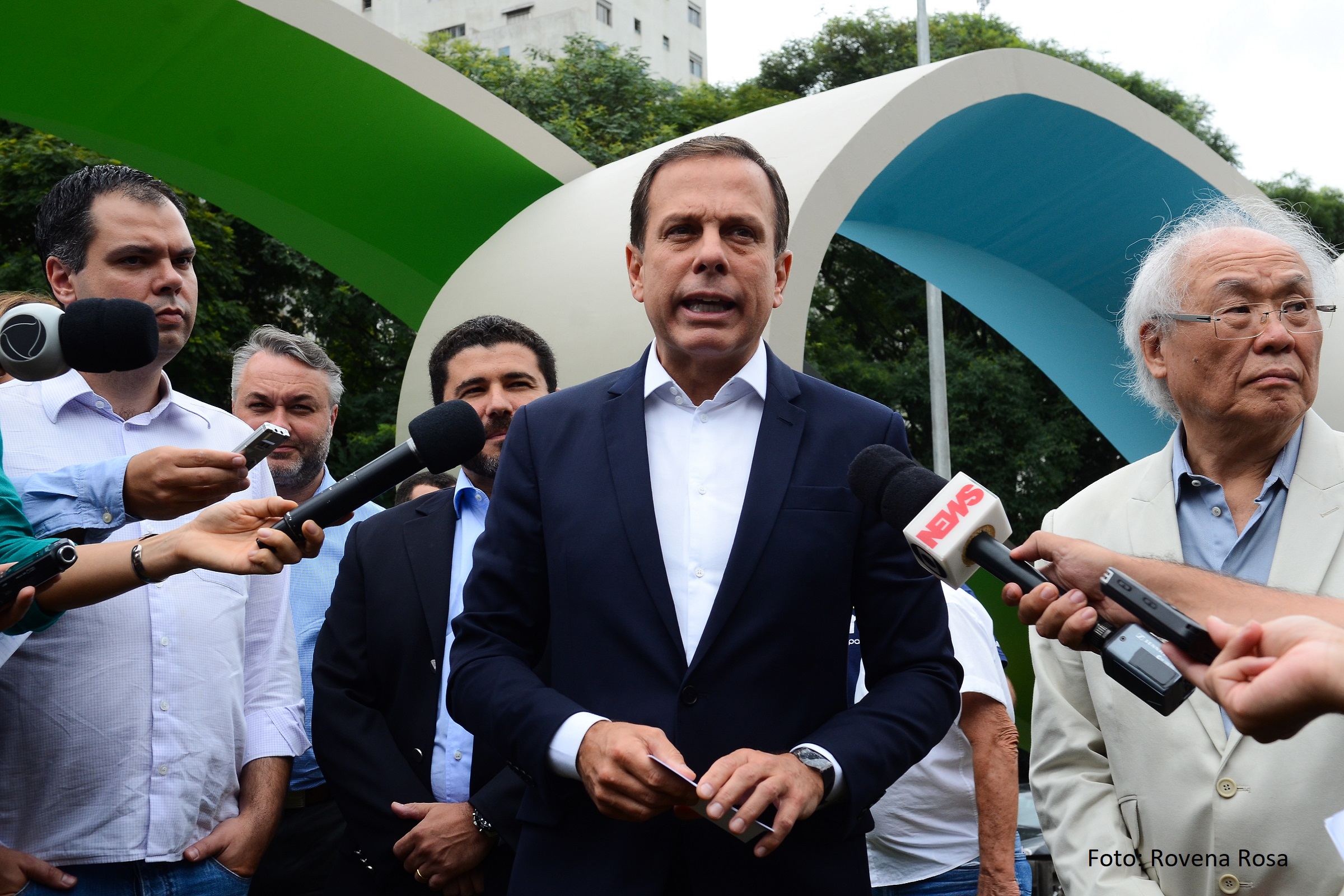 O governador eleito de São Paulo João Doria (PSDB) agradeceu os 10,9 milhões de votos recebidos.