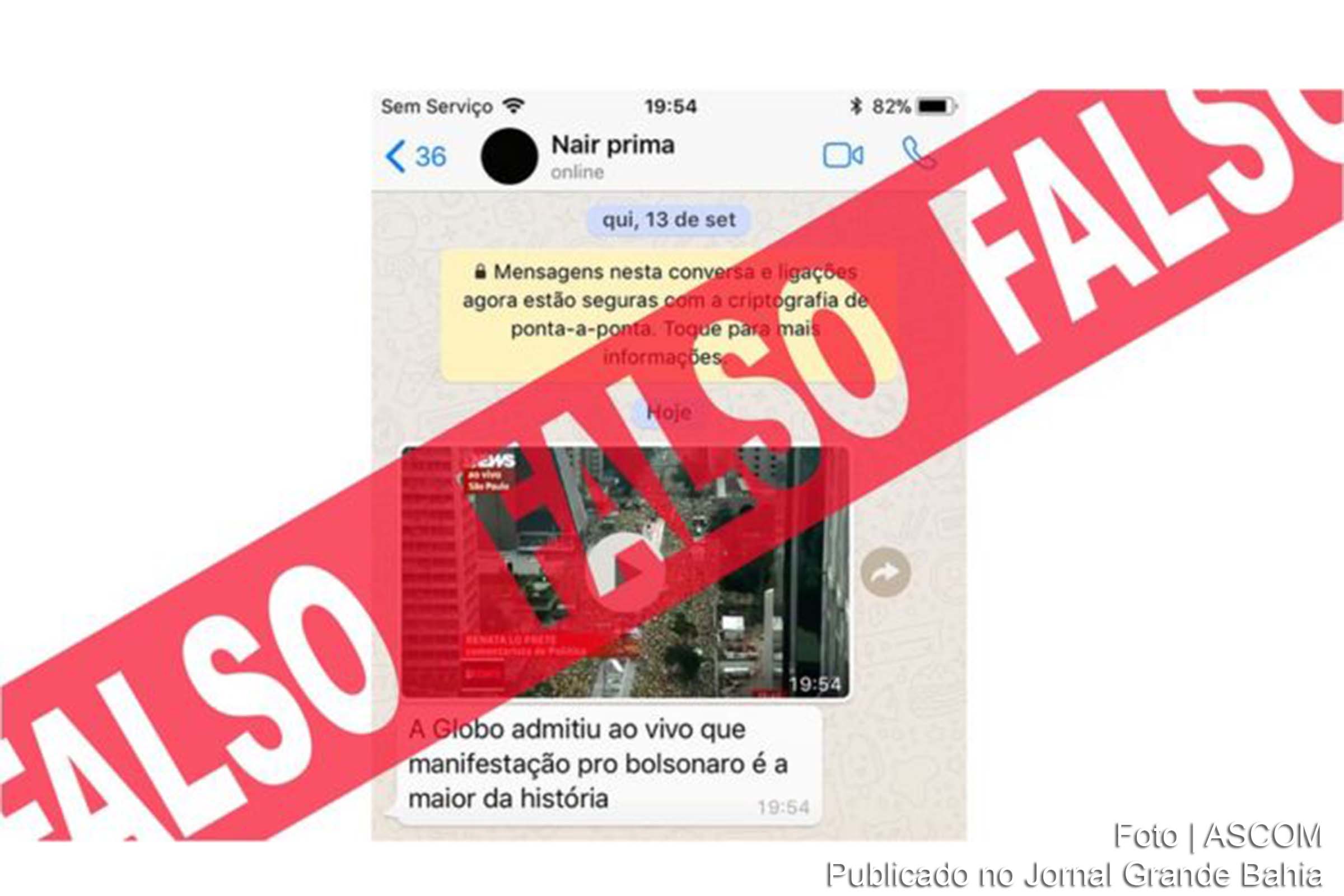 Fake News (notícias falsas) favorecem o candidato de extrema direita Jair Bolsonaro.