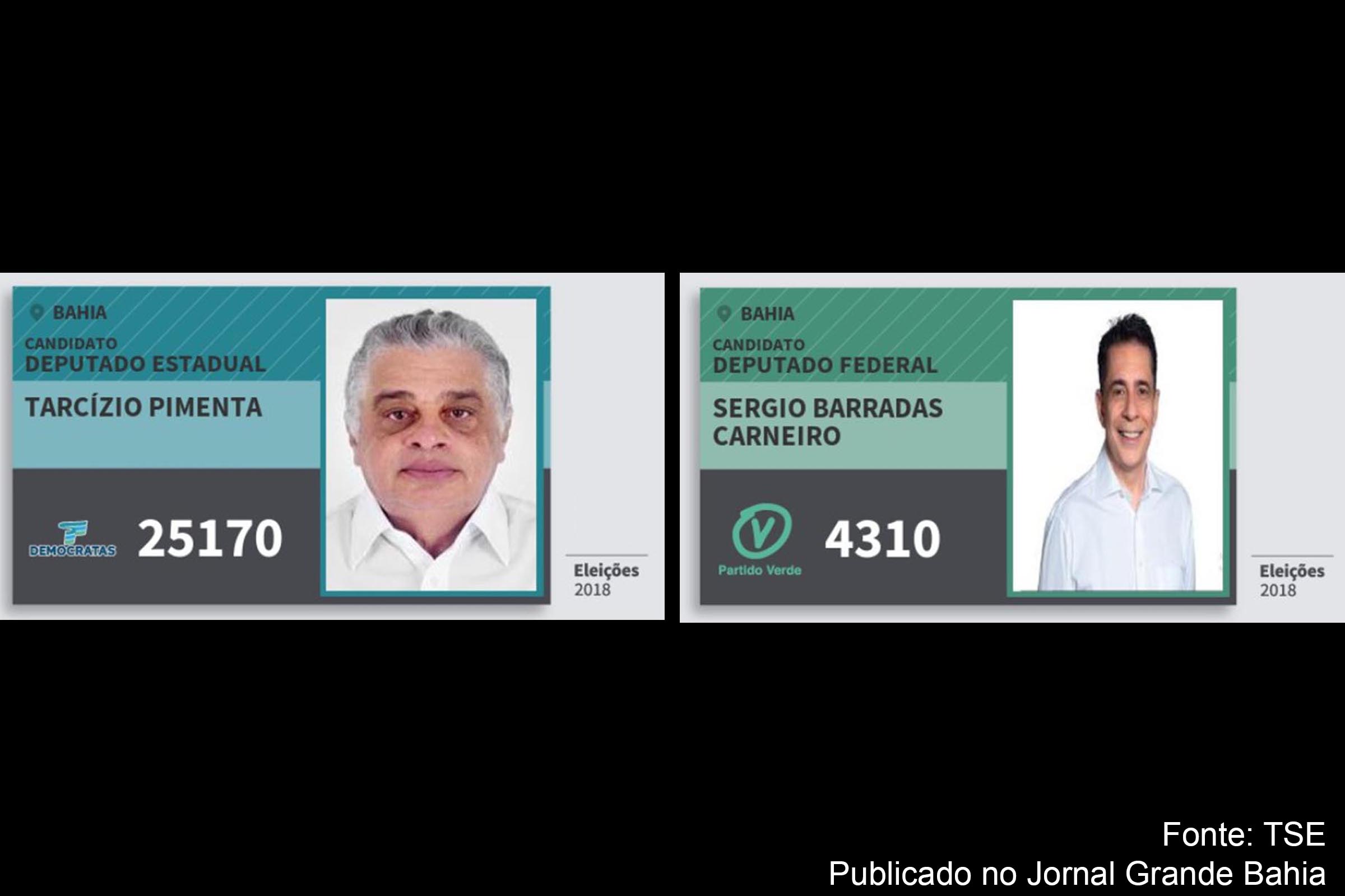 Eleições 2018: Ex-prefeito Tarcízio Pimenta e ex-secretário municipal Sergio Carneiro apresentam baixa performance eleitoral; políticos têm base social em Feira de Santana