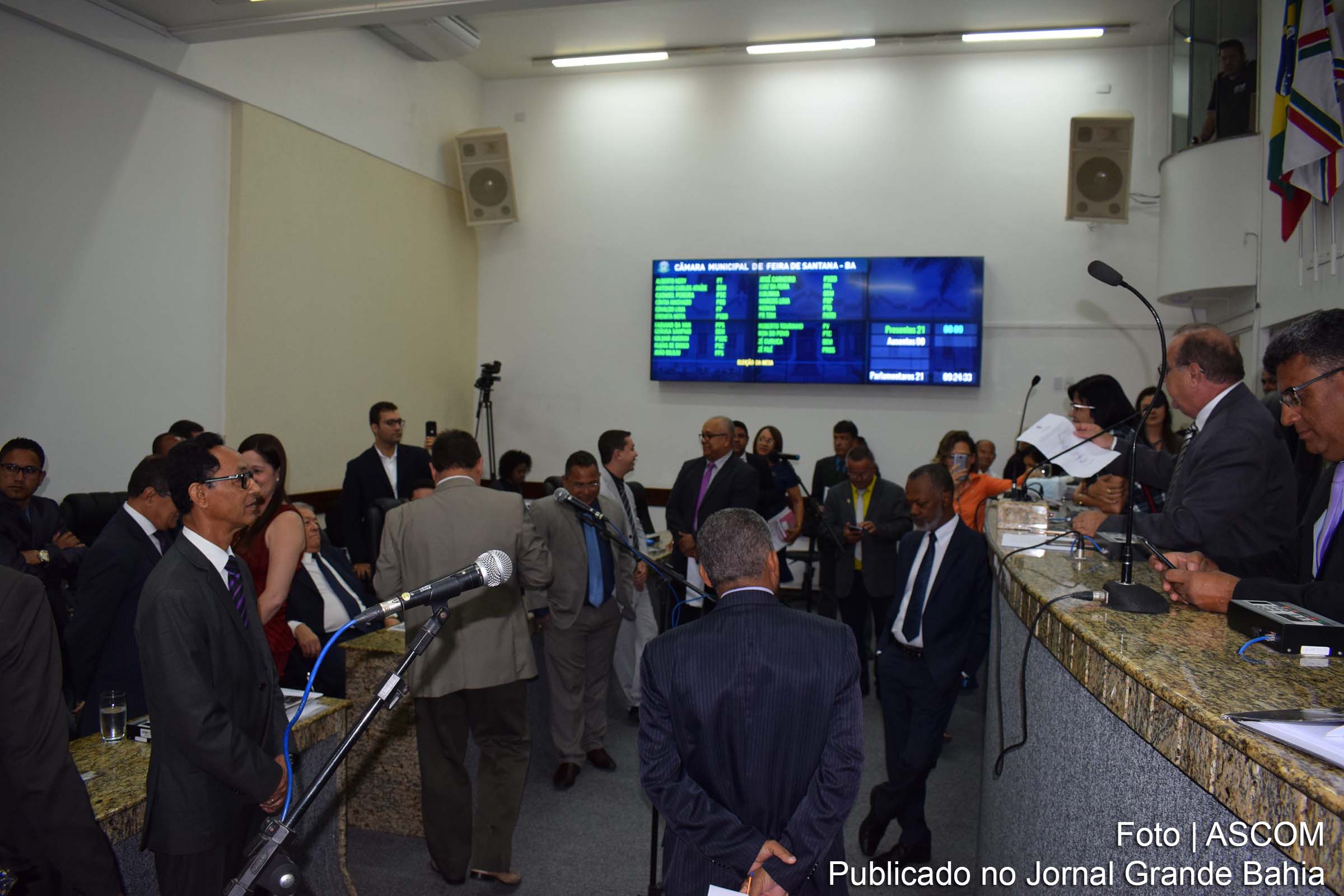 Câmara Municipal de Feira de Santana aprova PL que dispõe sobre alteração do regime de despesas por adiantamento.