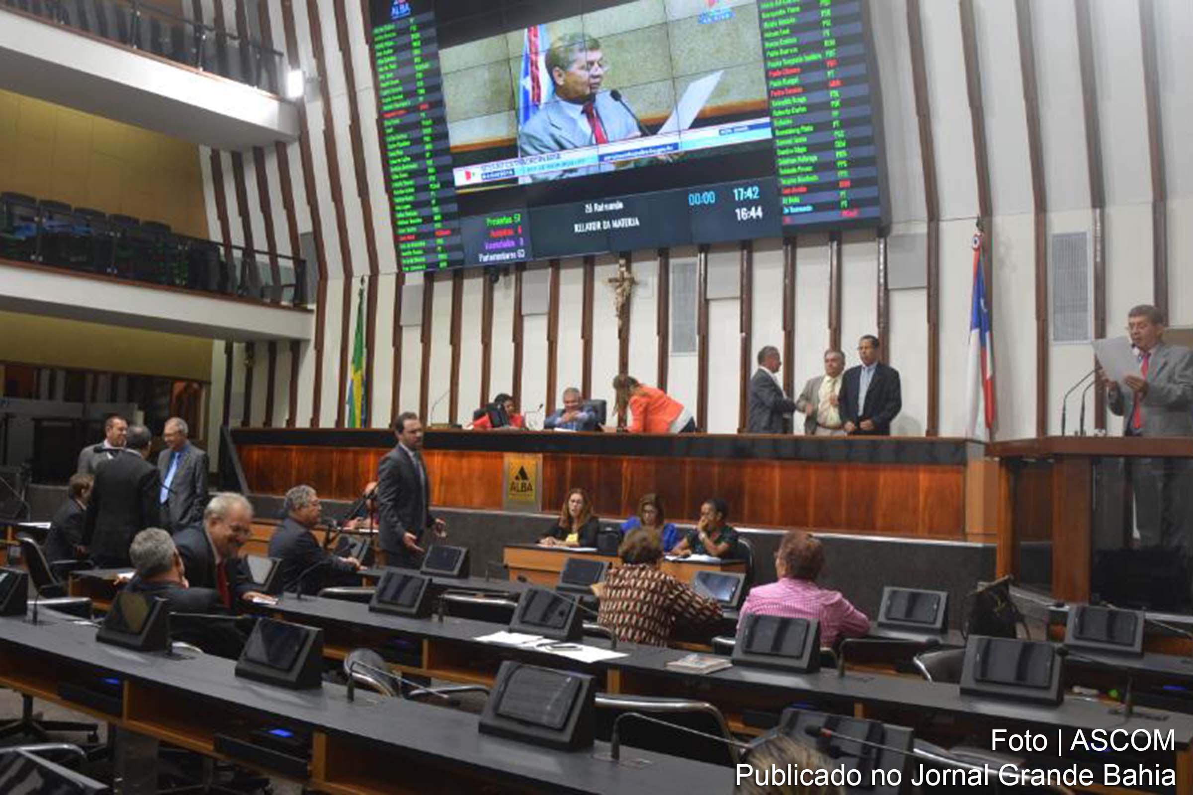 Com resultado das eleições 2018, Assembleia Legislativa do Estado da Bahia (ALBA) tem renovação de 38%.