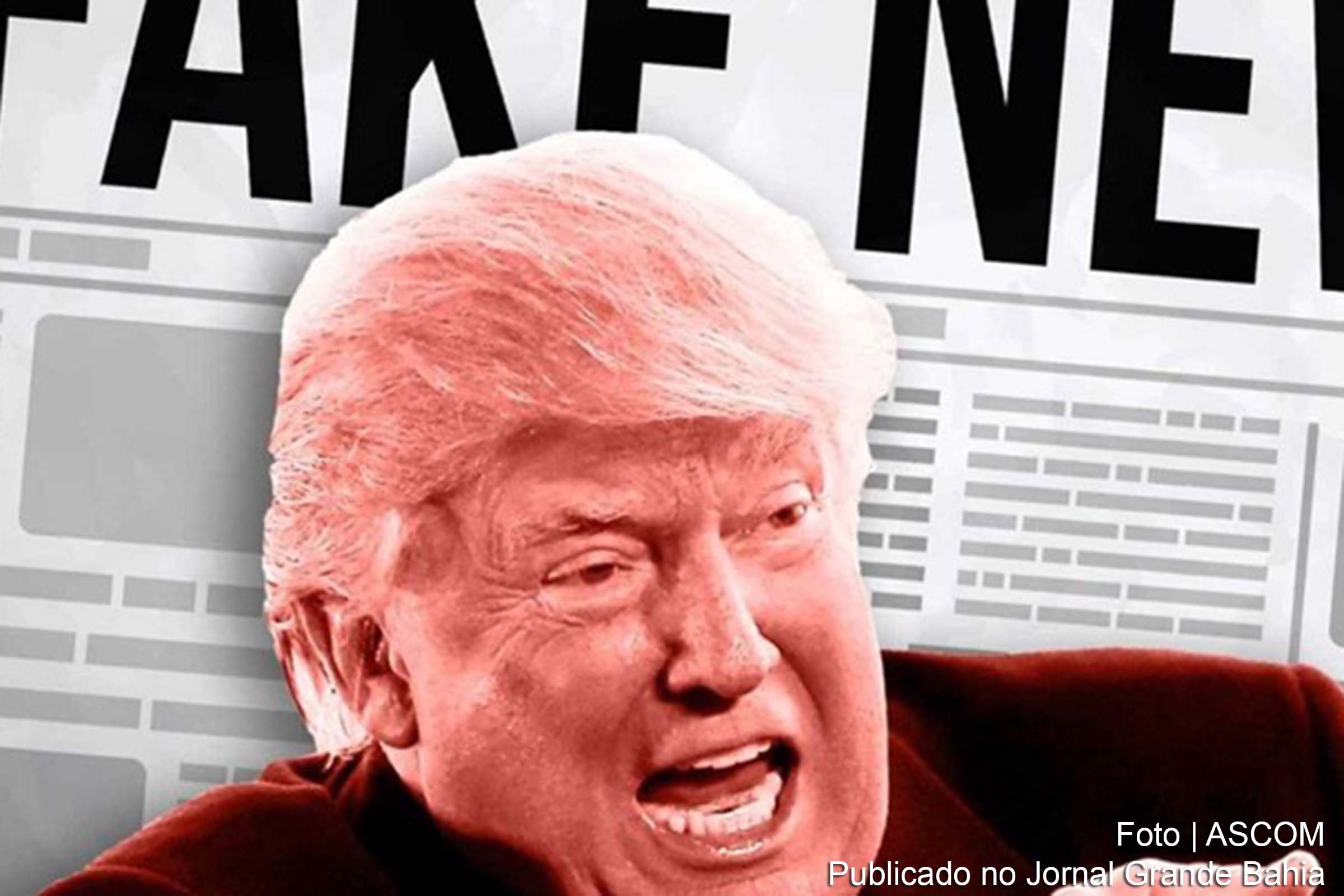 Era Donald Trump é marcada pela vulgaridade da linguagem, pensamento e representação, além do compartilhamento de notícias falsas (Fake News), realizada através de mentecaptos e dementados.